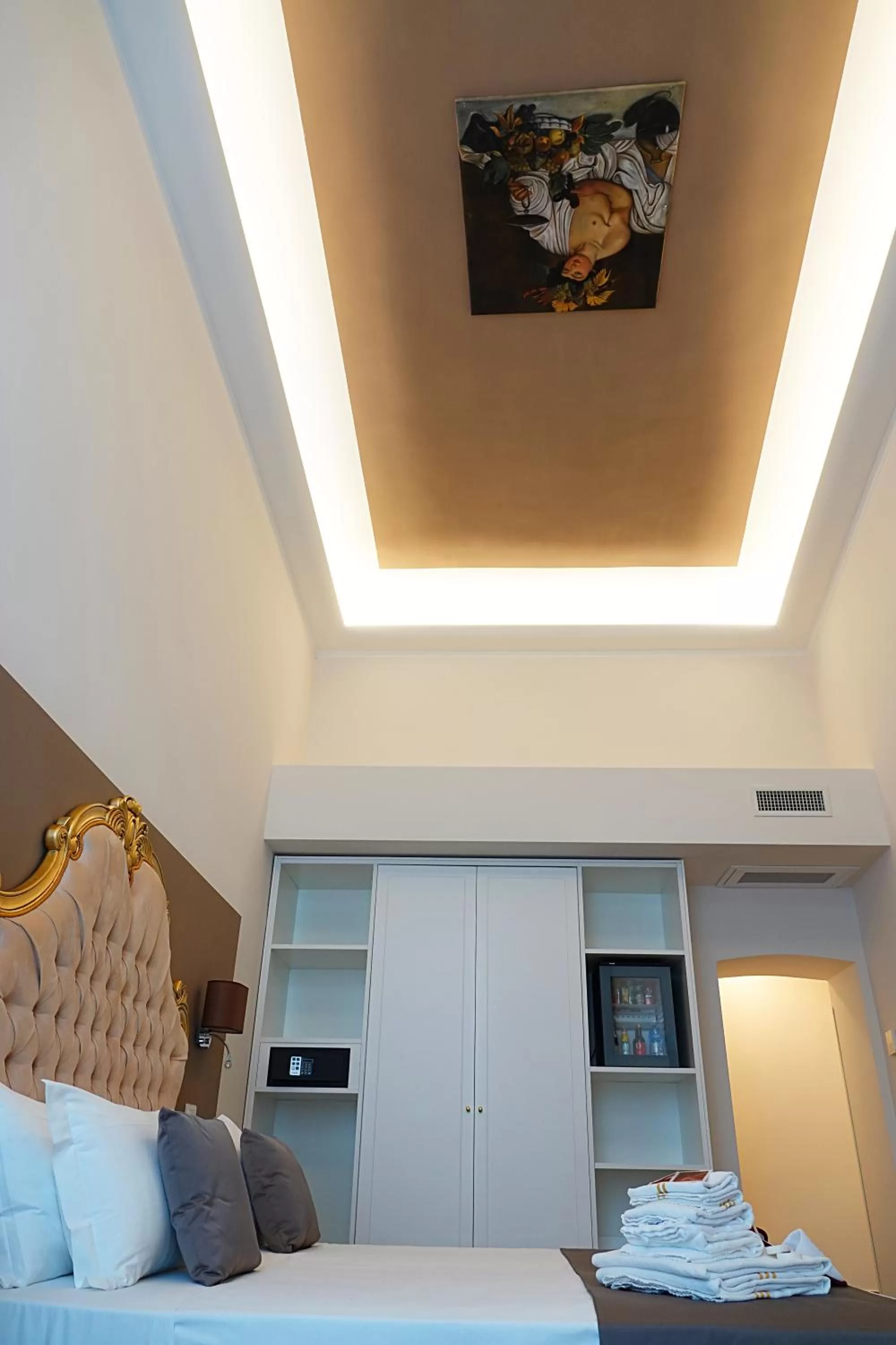 Bedroom, Bed in Hotel Art Resort Galleria Umberto