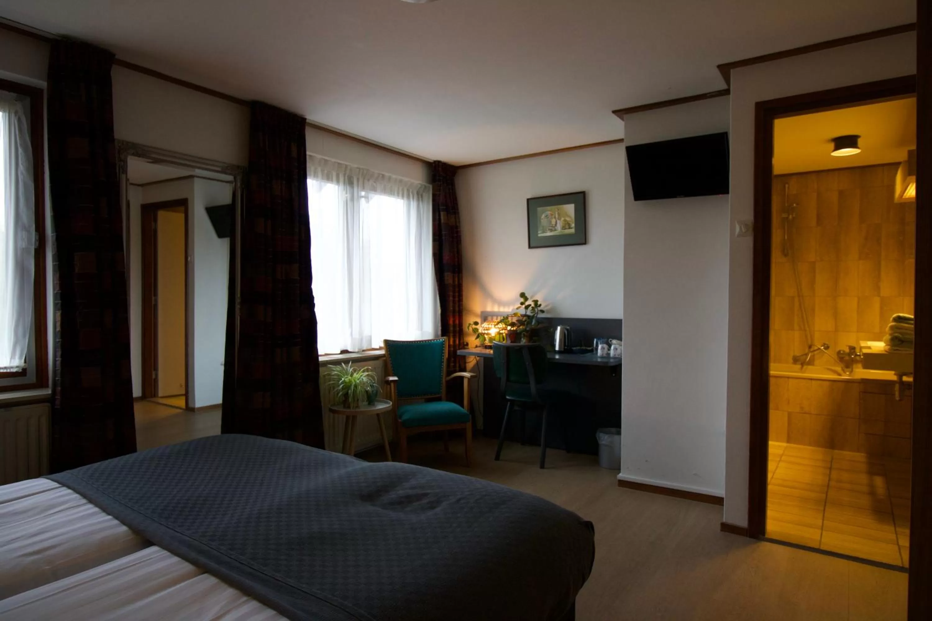 Bedroom, Bed in Hotel De Gravin van Vorden