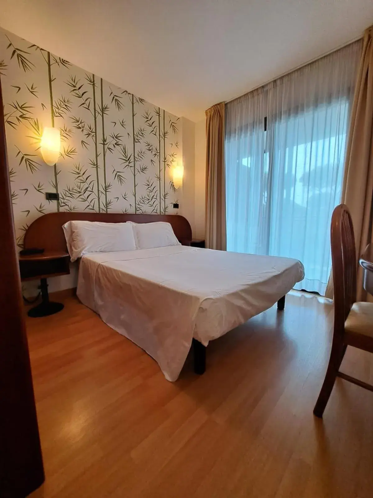 Bed in Hotel Falcone