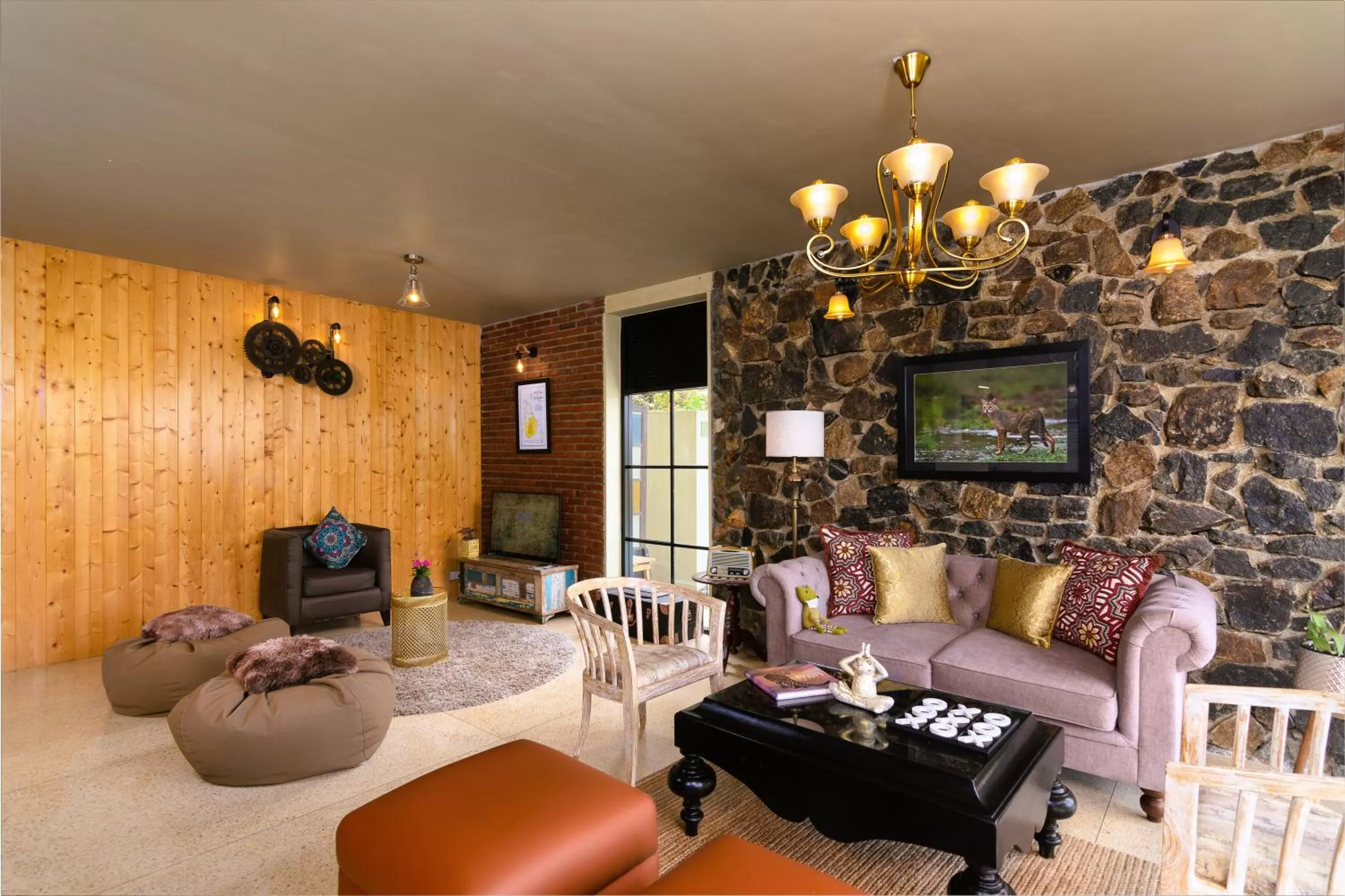 Seating Area in The Capoe House