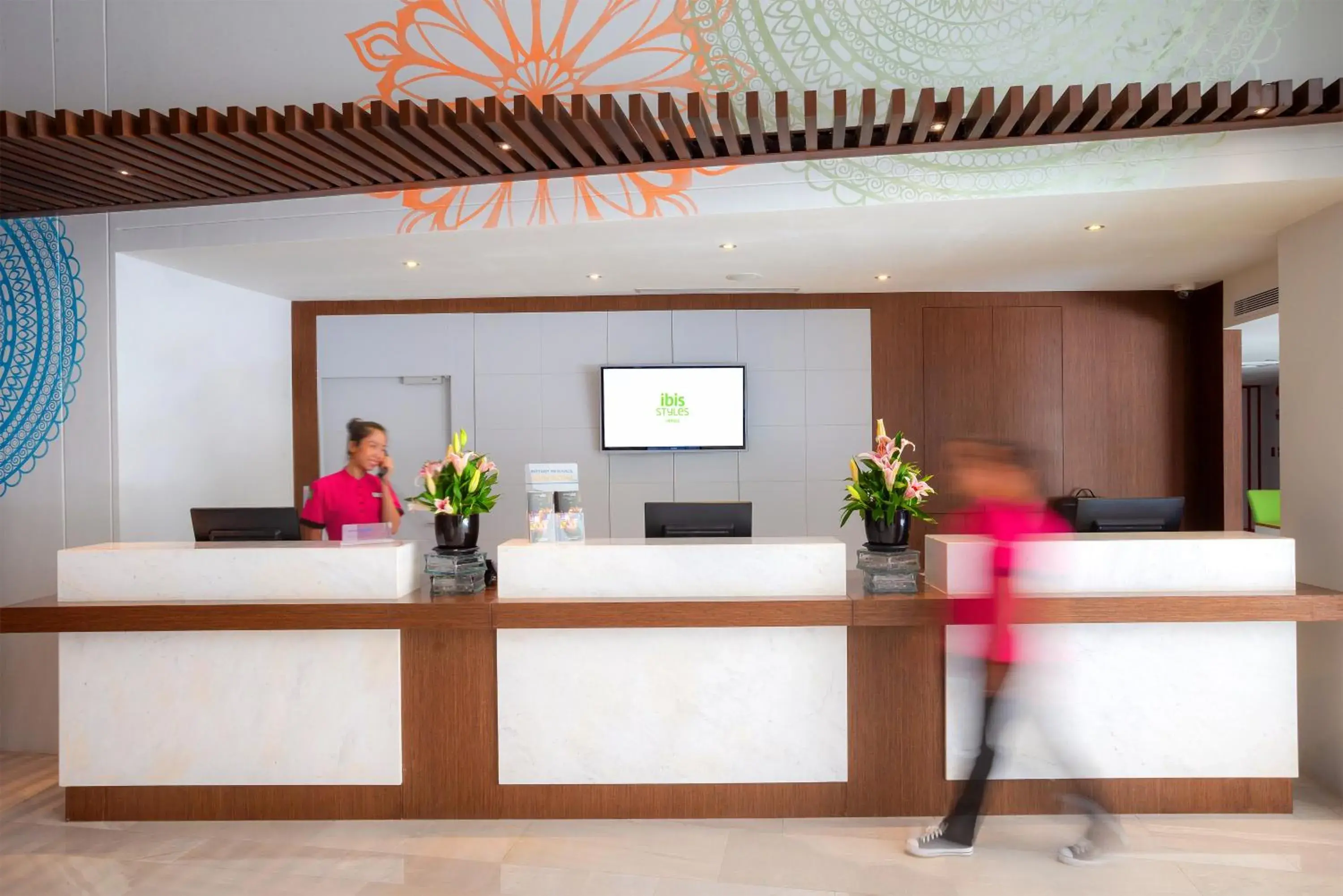 Lobby or reception in ibis Styles Siem Reap Lobby or reception in ibis Styles Siem Reap