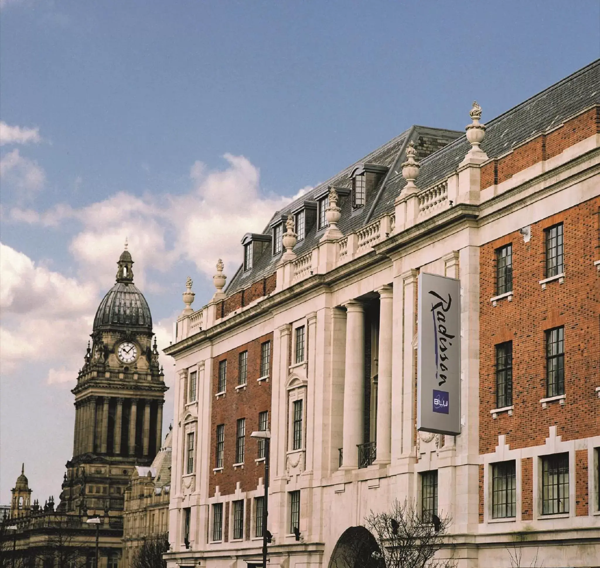 Facade/entrance, Property Building in Radisson Blu Hotel, Leeds City Centre