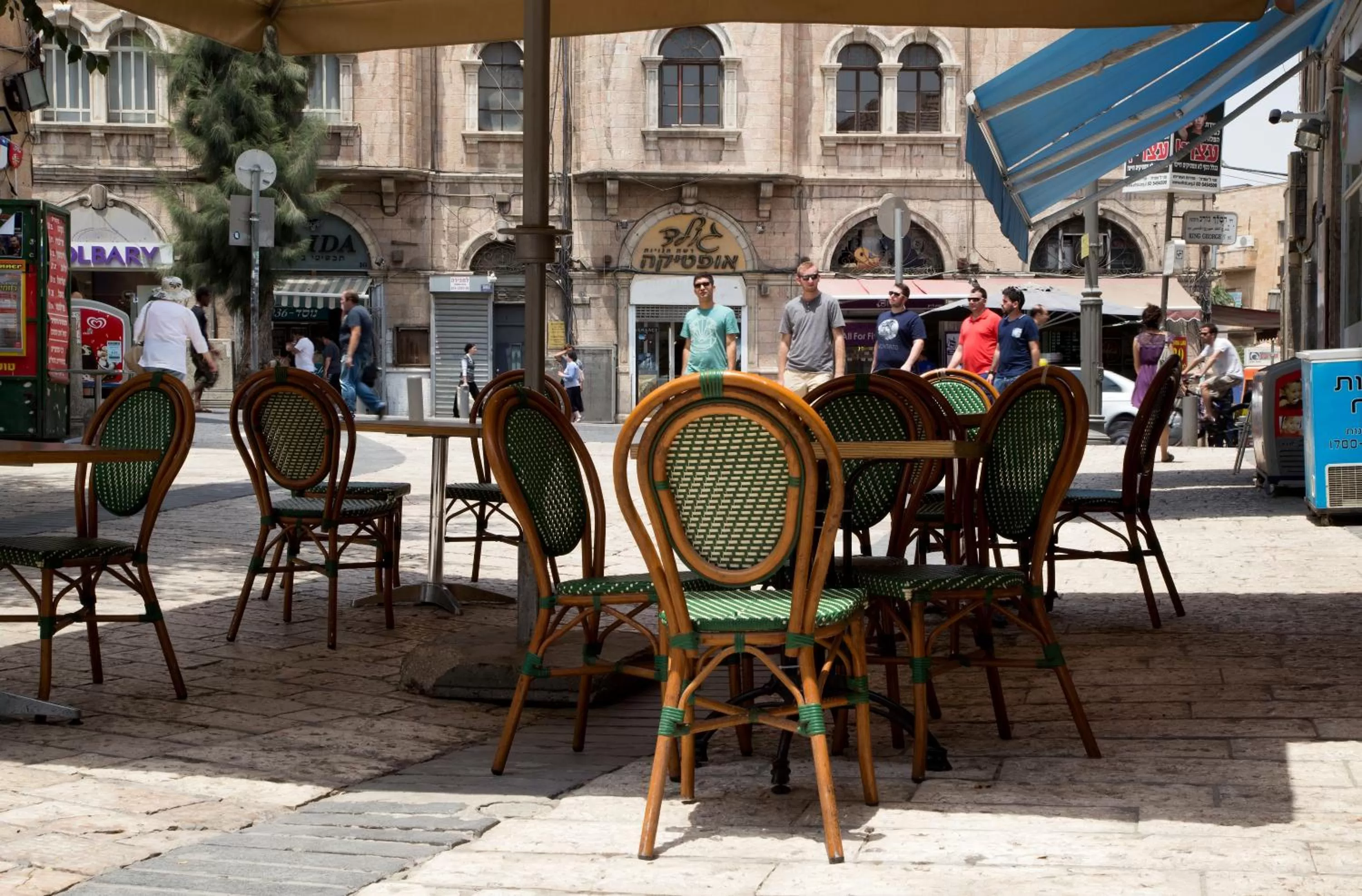 Street view in Ben Hillel Boutique Hotel