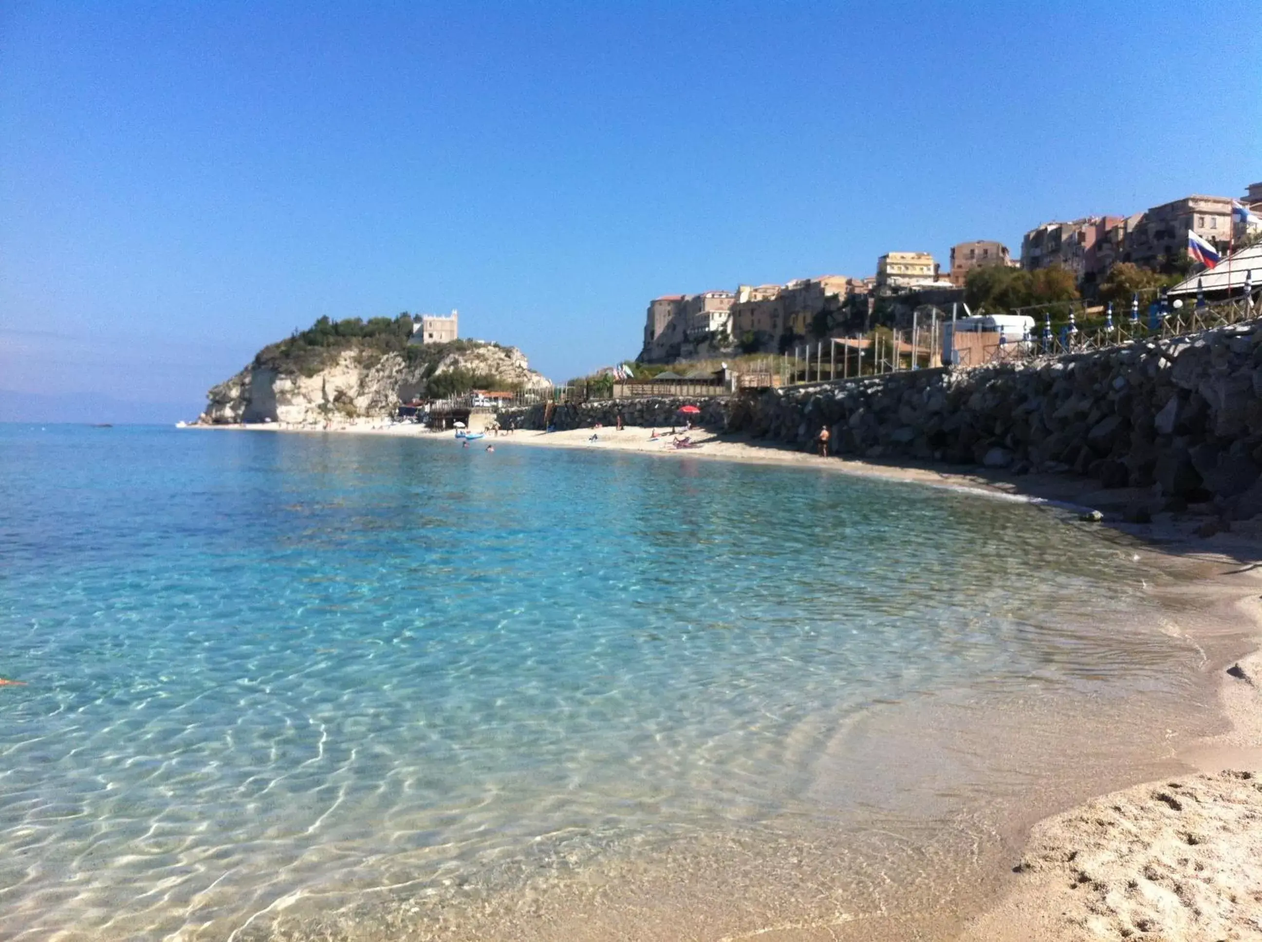 Beach in Arcobaleno Tropea centro