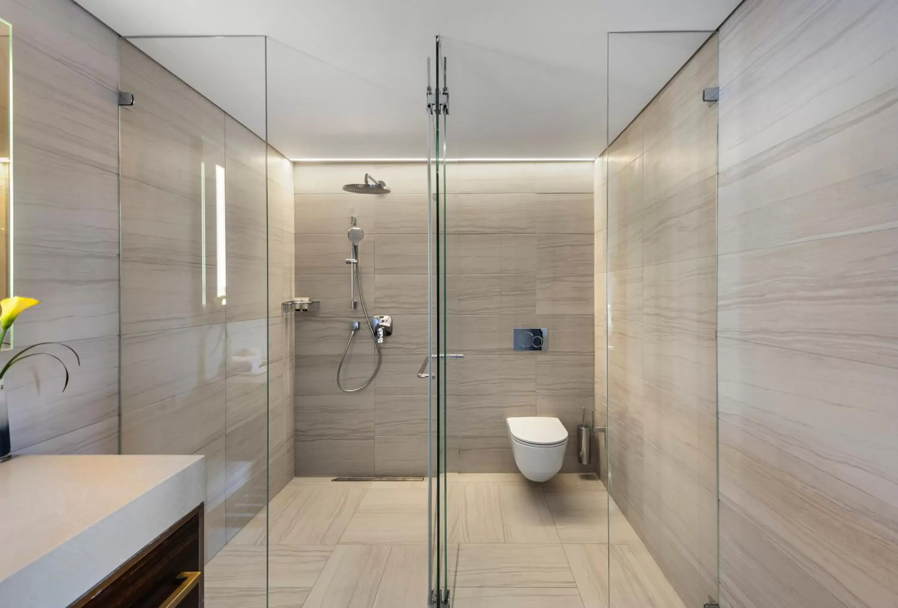 Shower, Bathroom in The Inbal Jerusalem