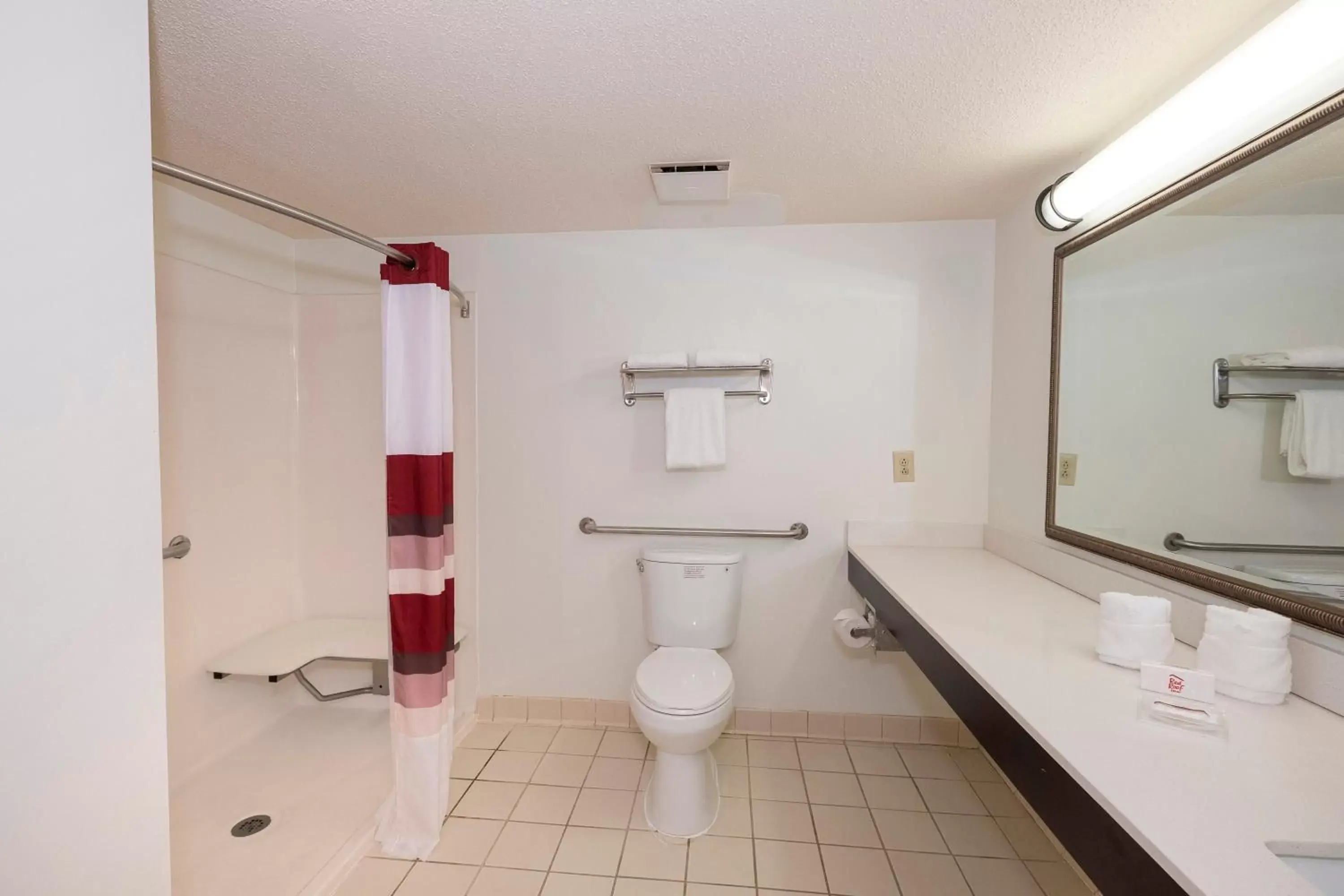 Bathroom in Red Roof Inn & Suites Stafford