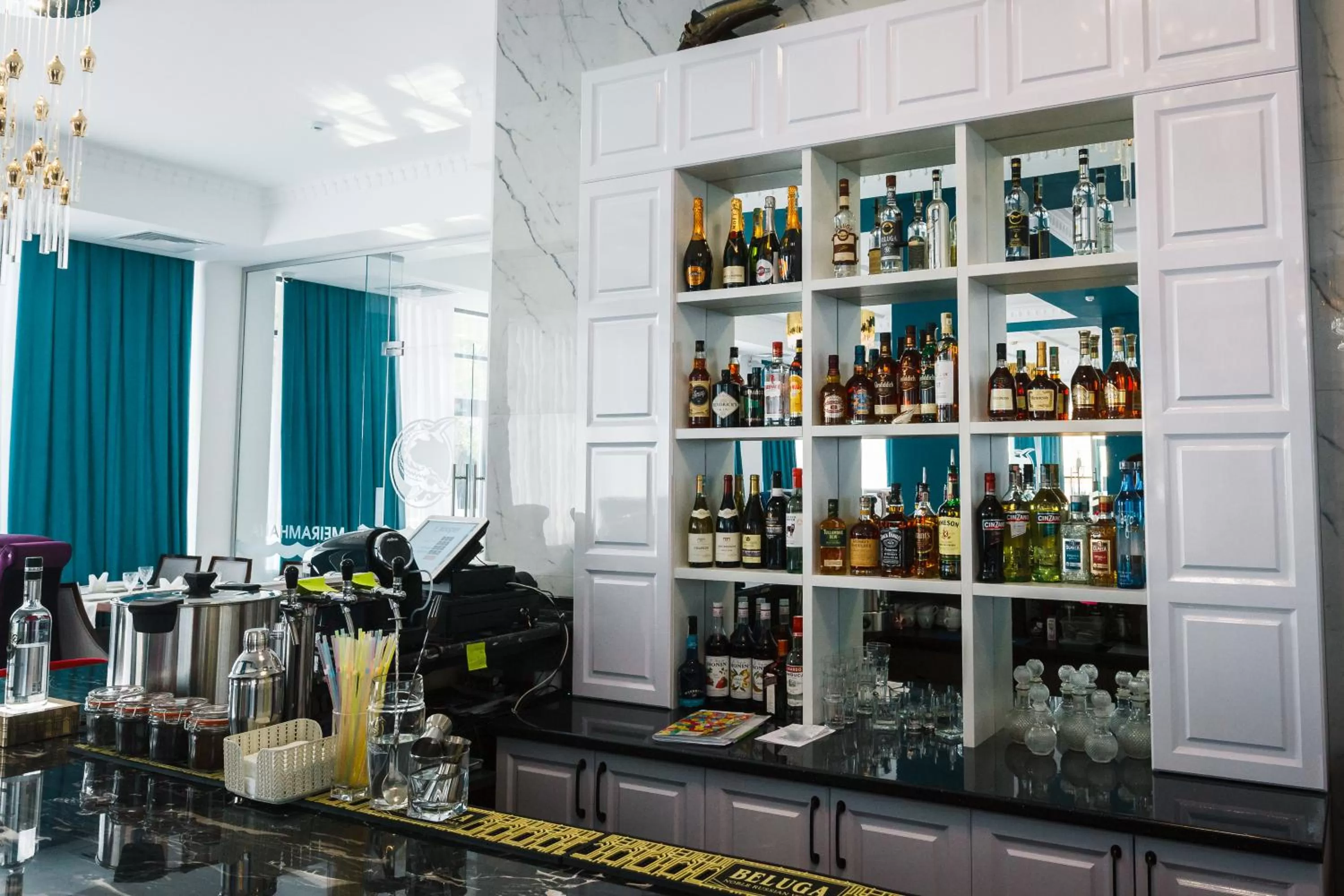 Lounge or bar in Beluga Hotel