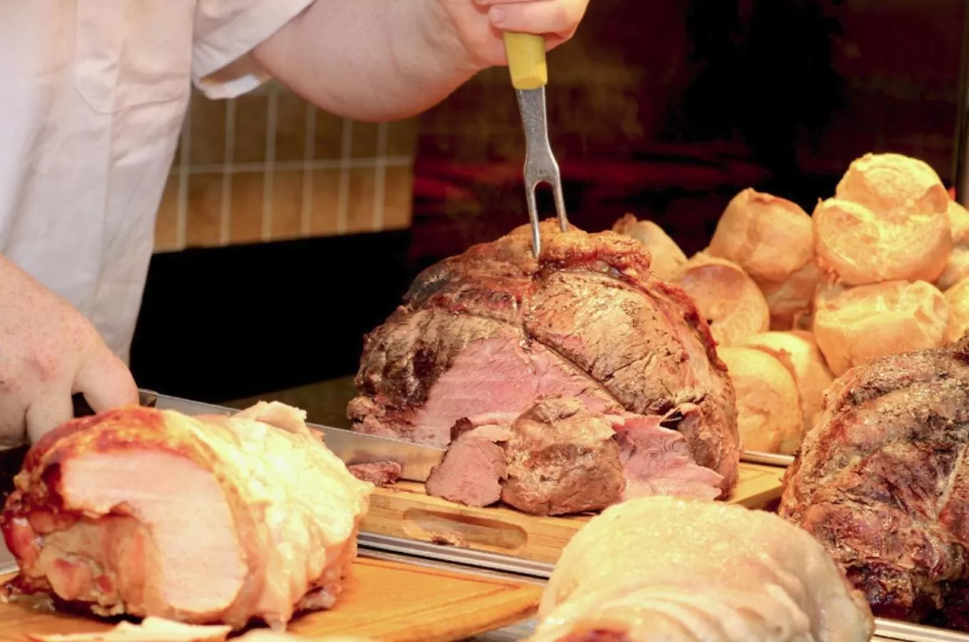 Food close-up in The Golden Lion Hotel