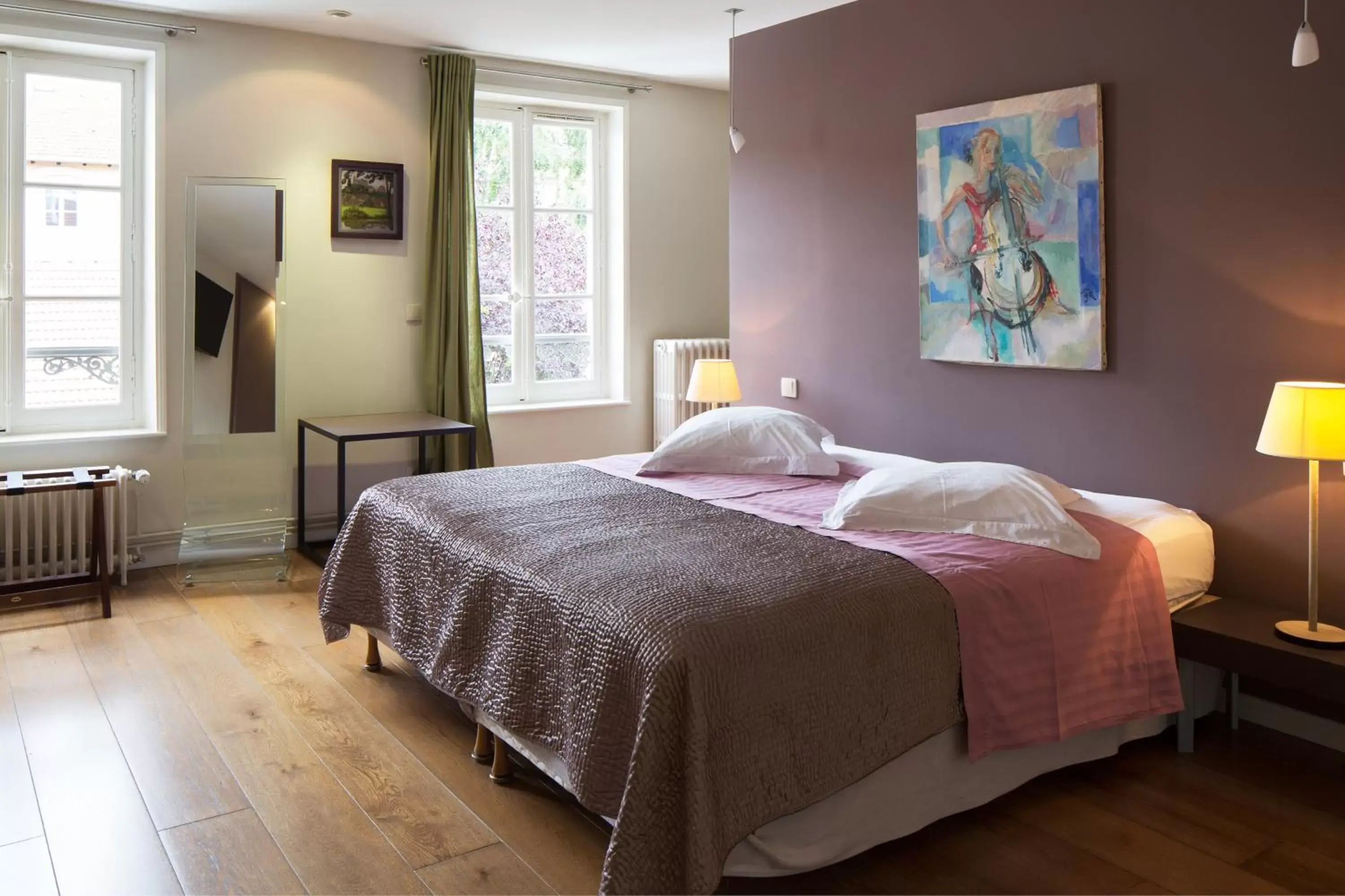 Bedroom, Bed in Maison d'Hôte de Myon