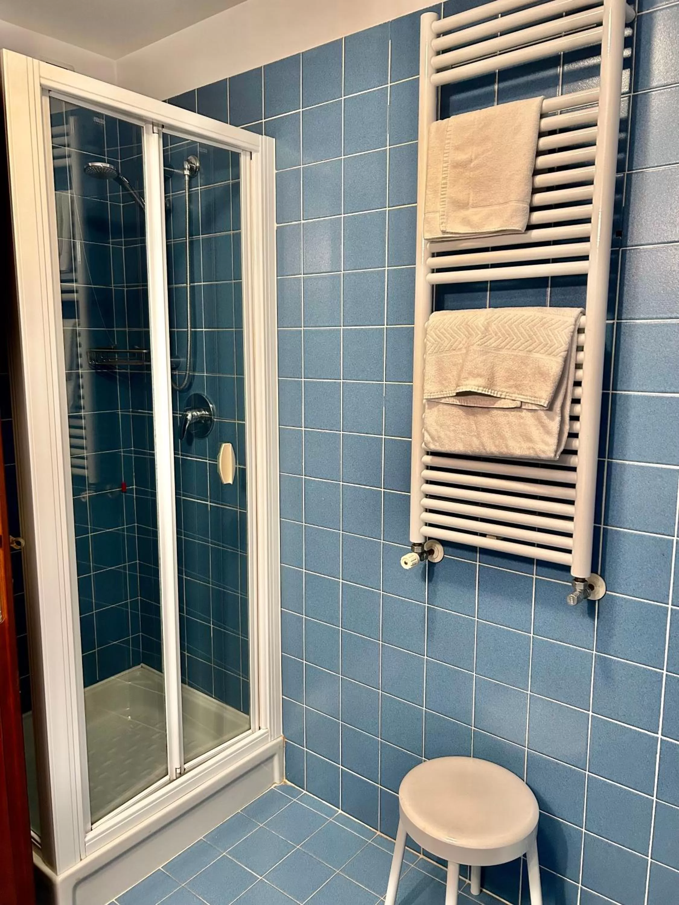 Shower in Hotel Due Torri Tempesta