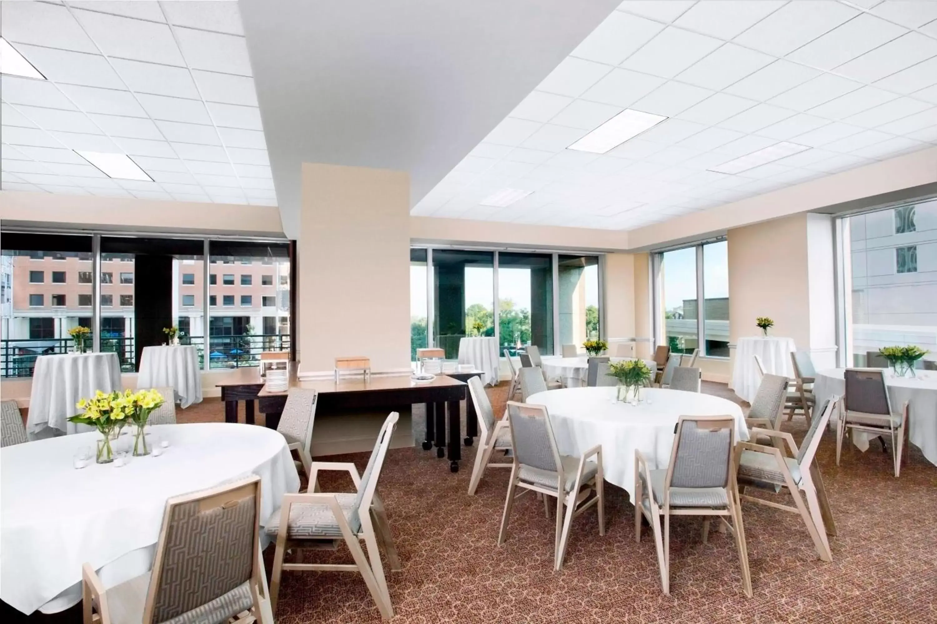 Meeting/conference room, Restaurant/Places to Eat in Sheraton Raleigh Hotel