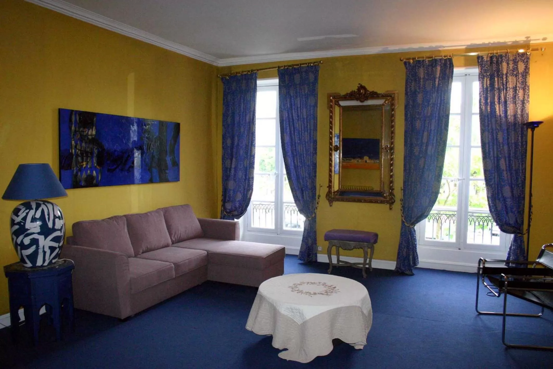 Living room in chambres de charme "Florence"