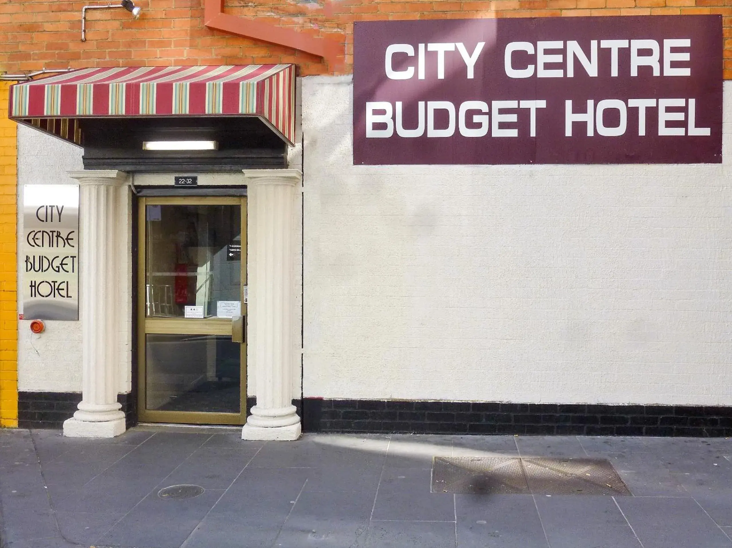 Facade/entrance in City Centre Budget Hotel