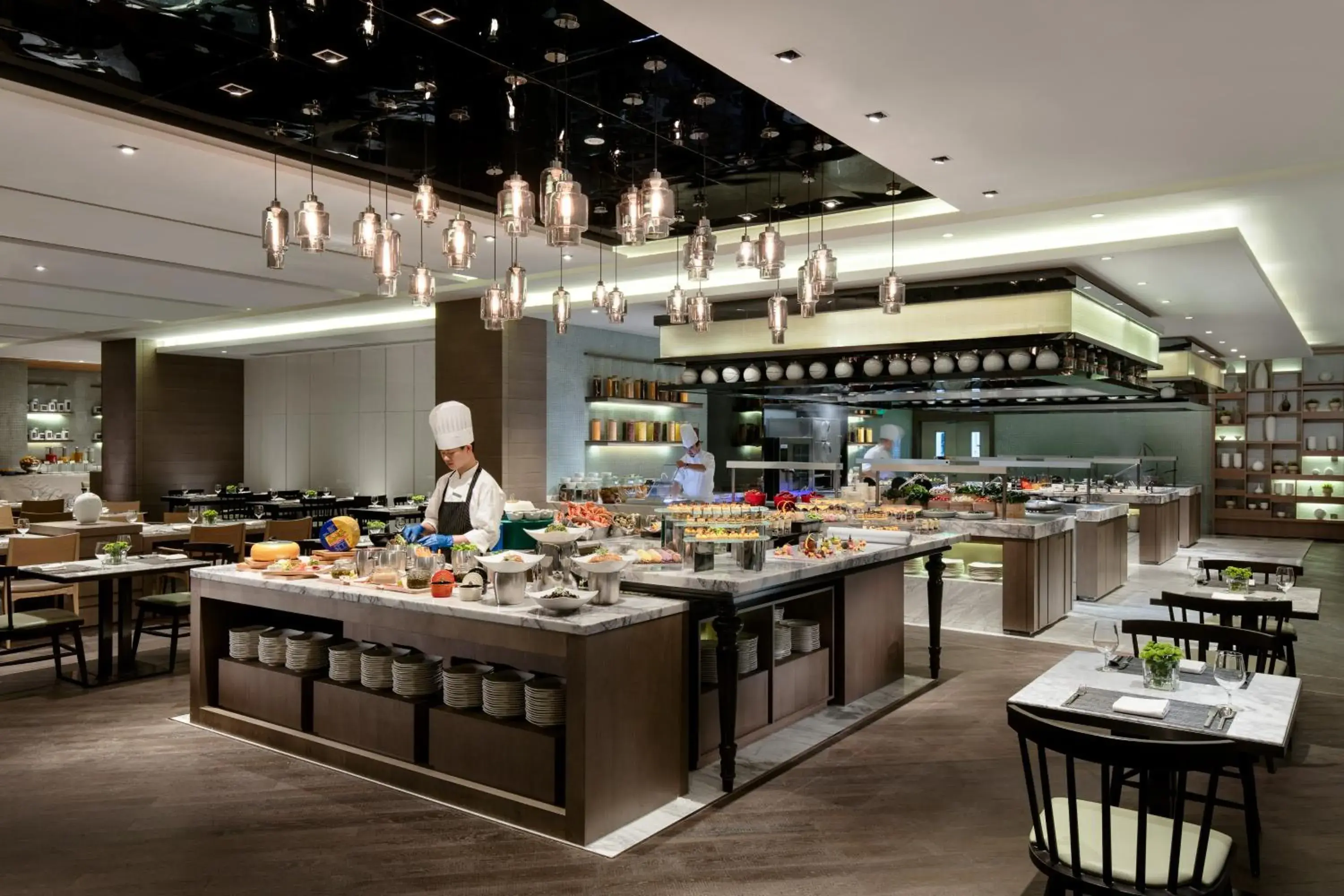 Breakfast, Restaurant/Places to Eat in Courtyard by Marriott Changsha South