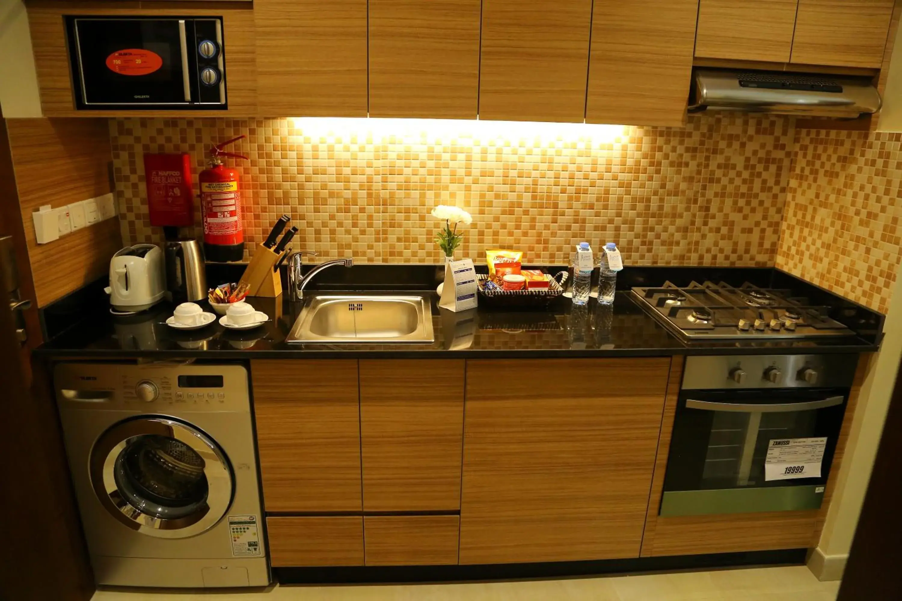 Kitchen or kitchenette, Kitchen/Kitchenette in Tulip Al Barsha Hotel Apartments