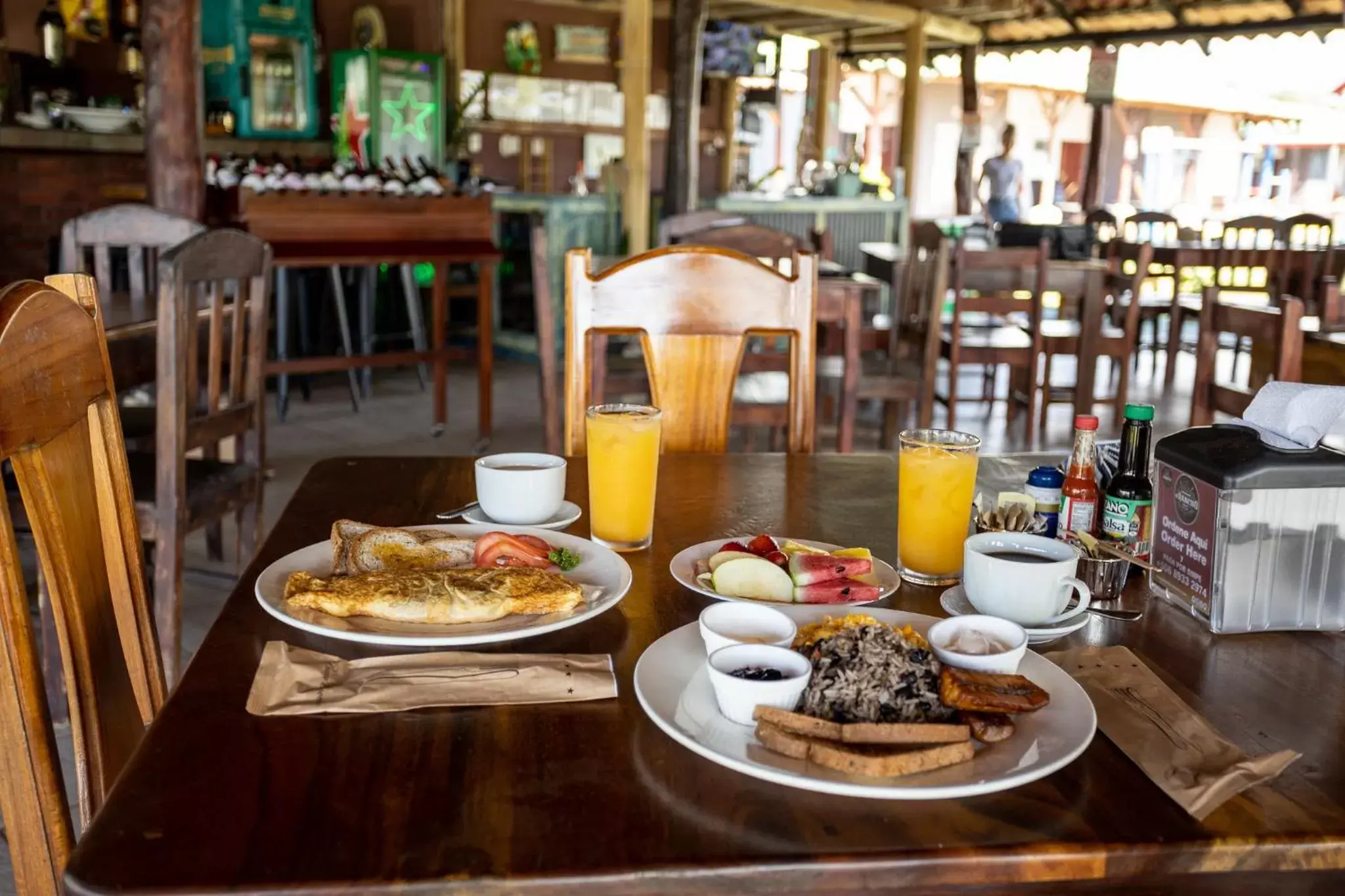 Breakfast in Hotel El Rancho