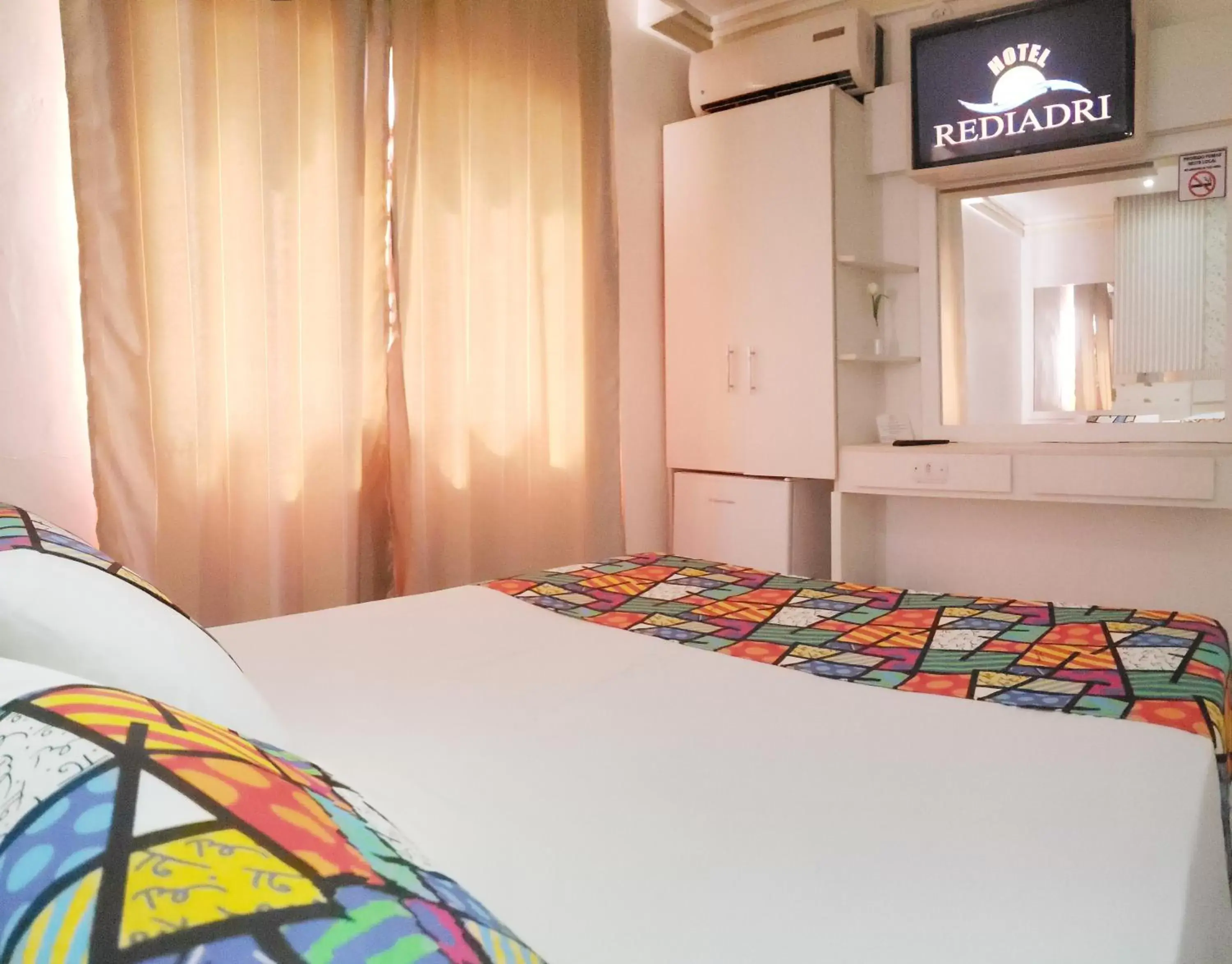 Bedroom in Hotel Rediadri - Capão da Canoa