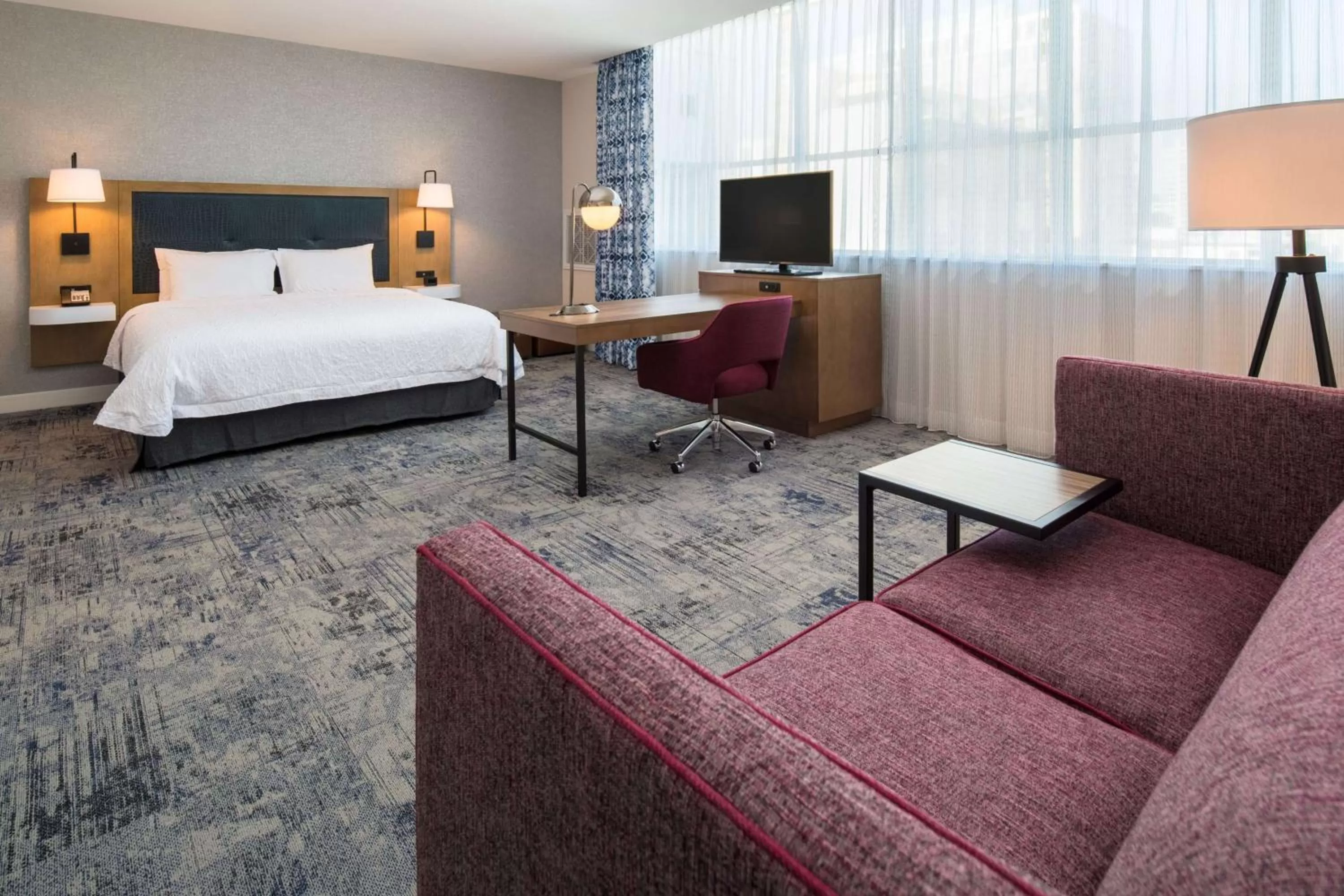 Bedroom, Bed in Hampton Inn And Suites By Hilton Portland-Pearl District