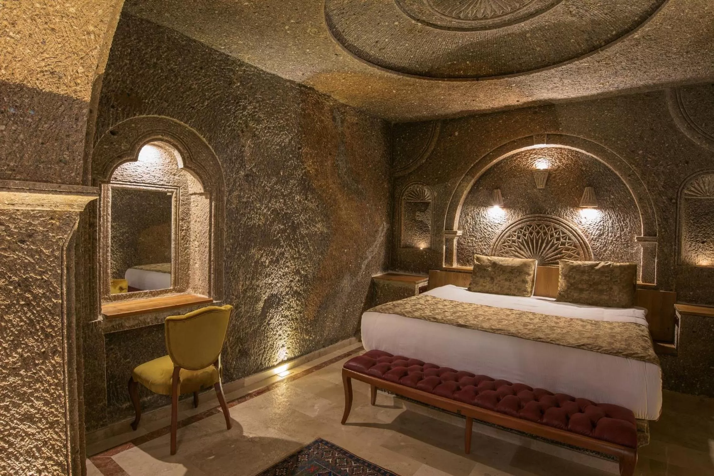 Spa and wellness centre/facilities, Bed in Lunar Cappadocia Hotel