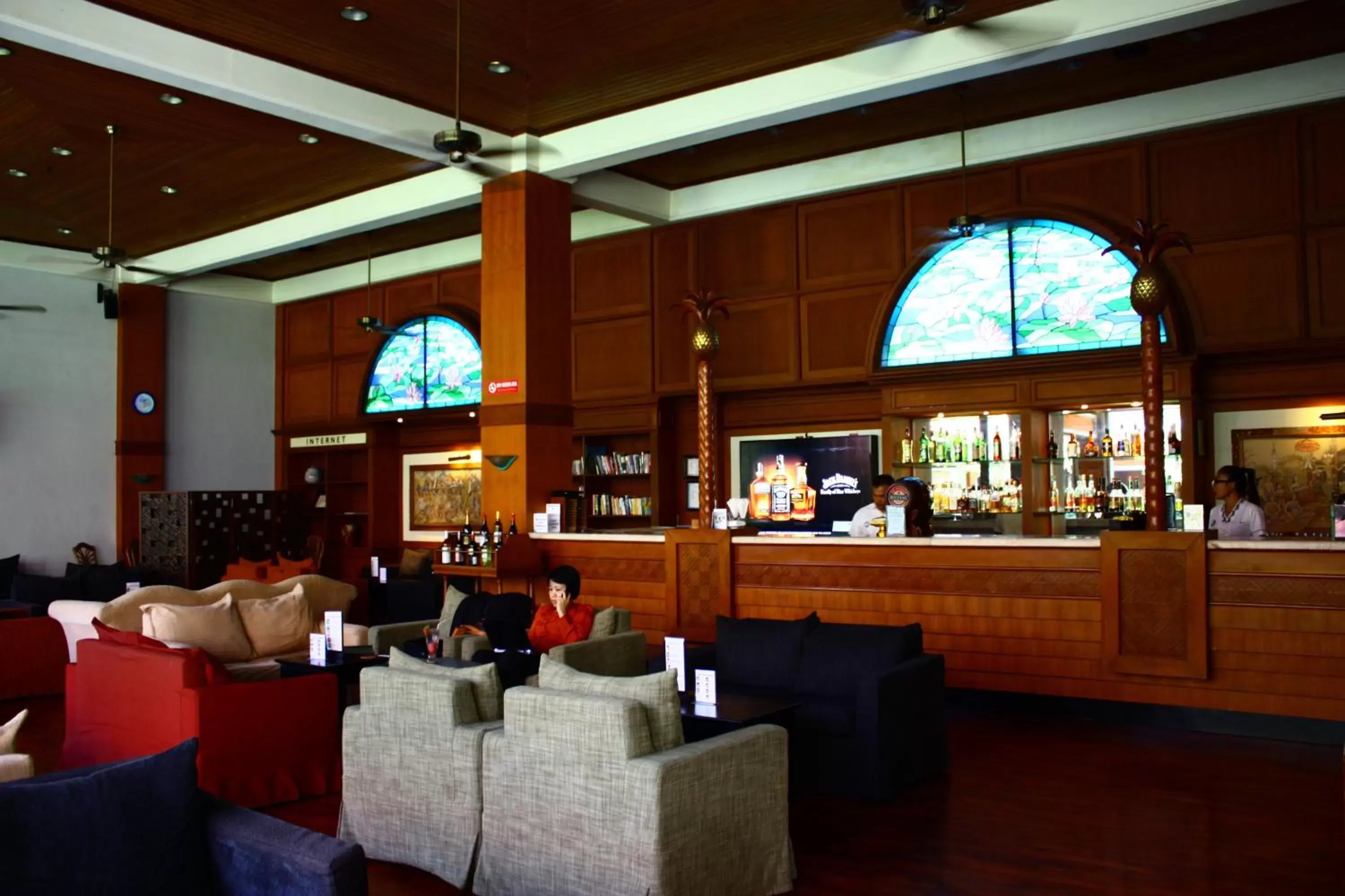 Lounge or bar, Restaurant/Places to Eat in Prime Plaza Hotel Sanur – Bali