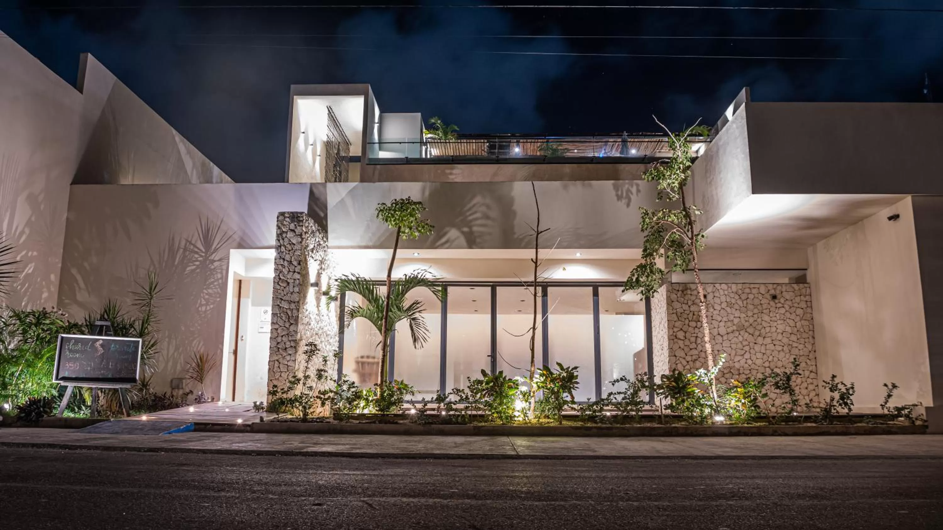 Property building in Moonshine Tulum Hotel & Hostel
