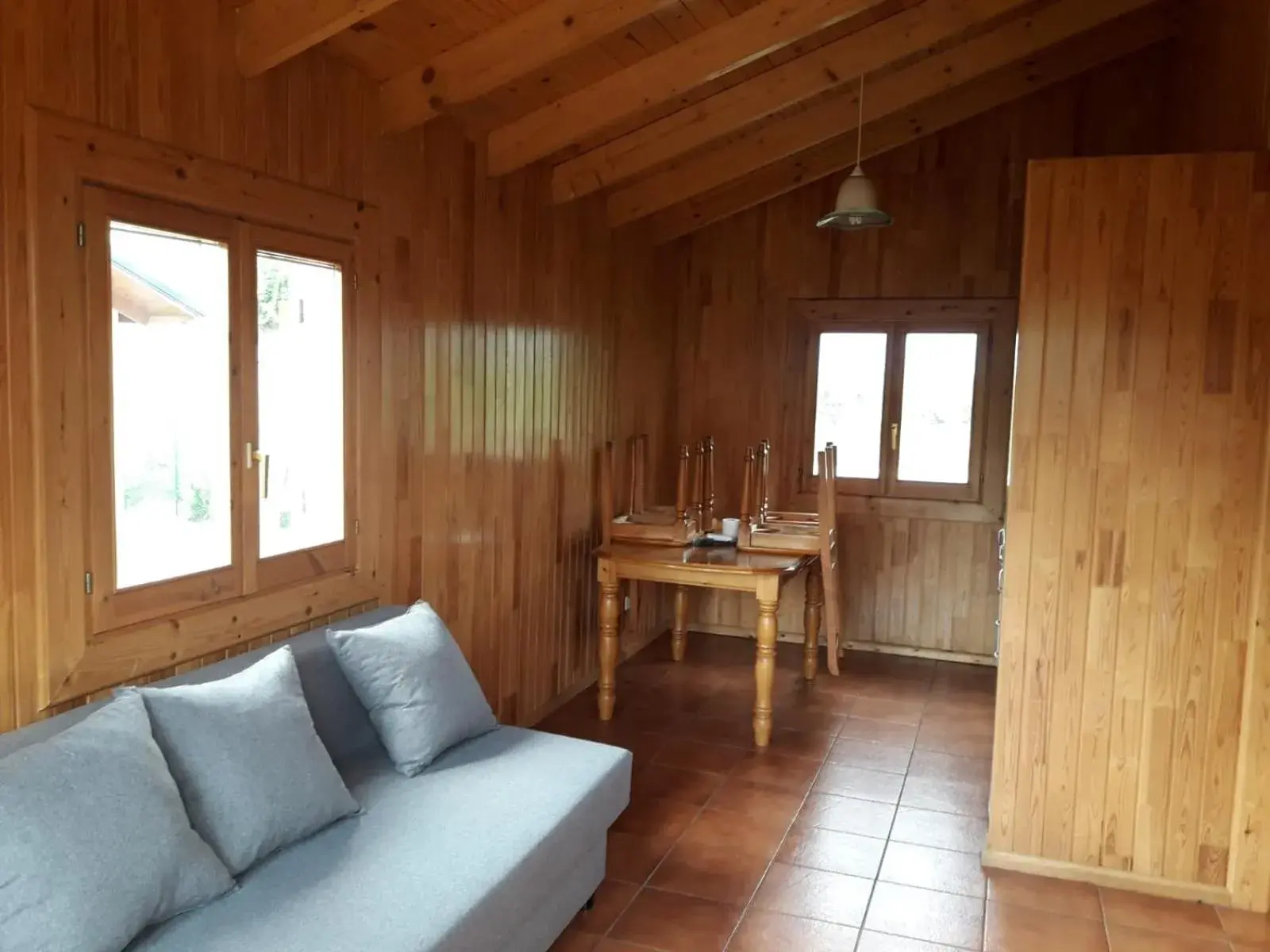 Living room, Seating Area in Sabiñanigo Camp & Hotel