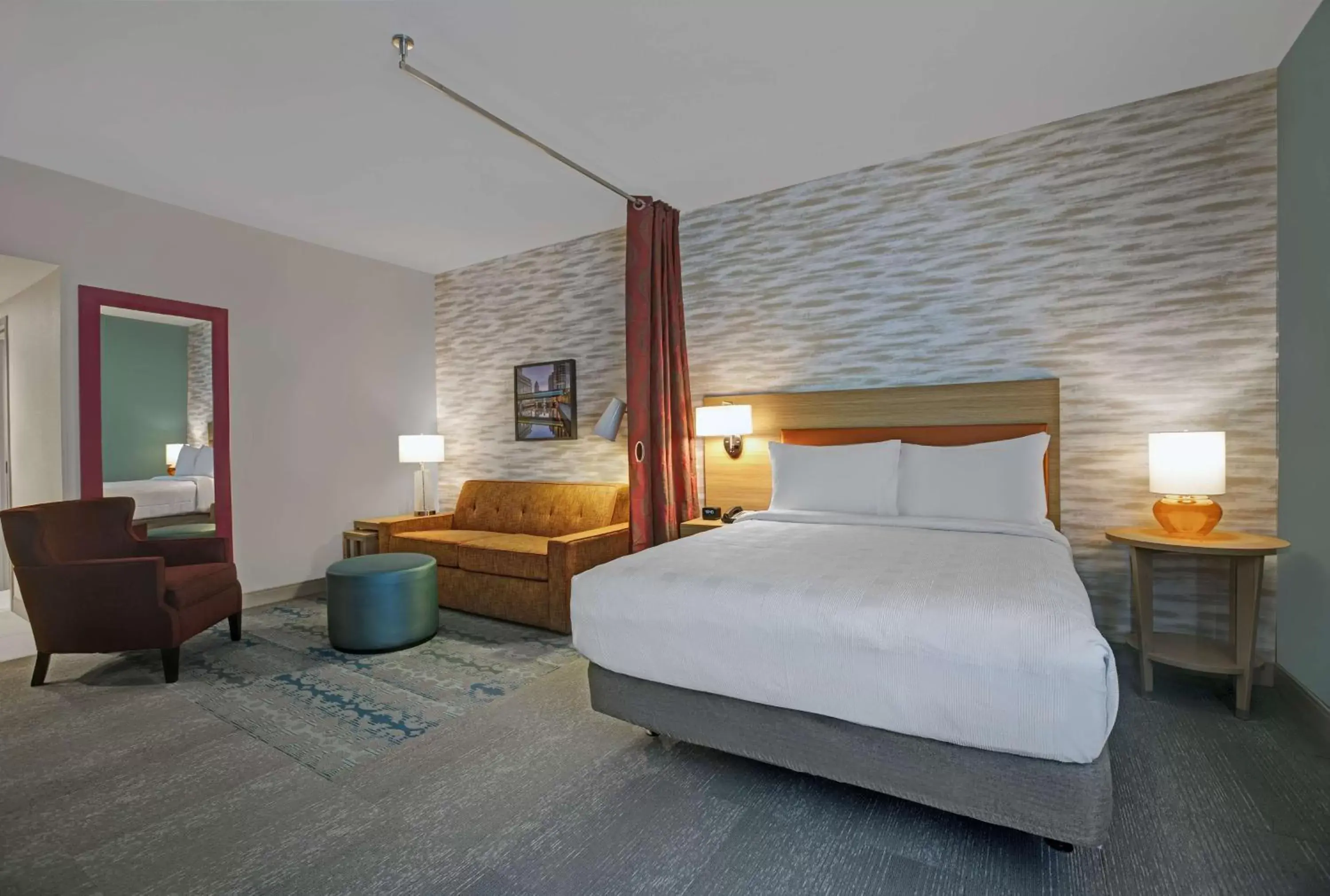 Bed in Home2 Suites By Hilton Milwaukee Downtown Bed in Home2 Suites By Hilton Milwaukee Downtown