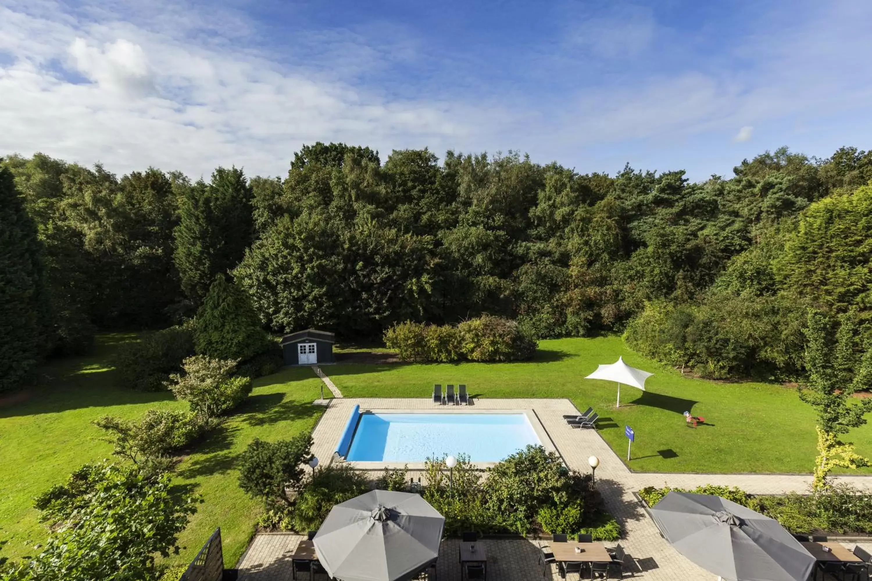 Day, Pool View in Novotel Eindhoven