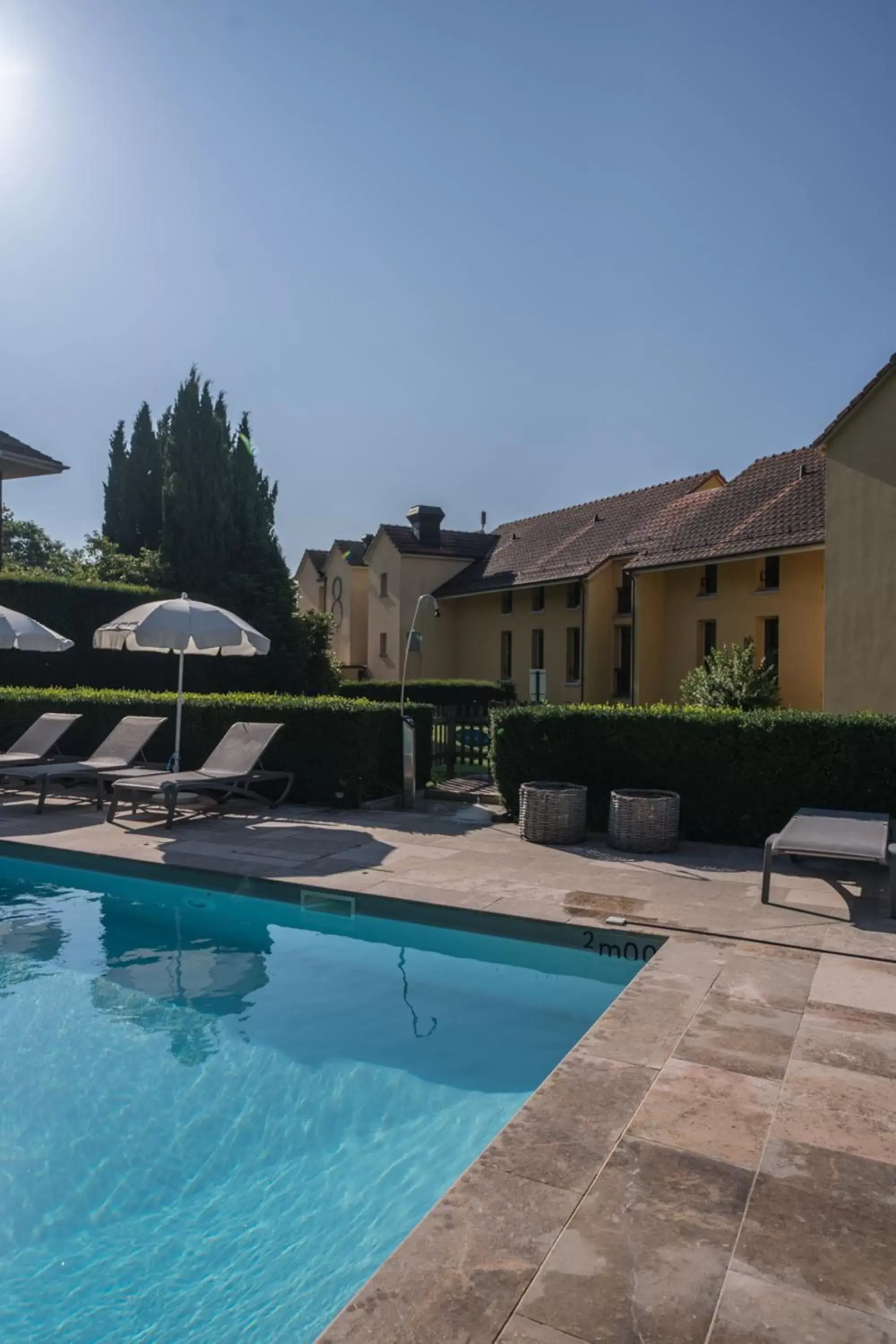 Pool view, Swimming Pool in Hotel La Barcarolle