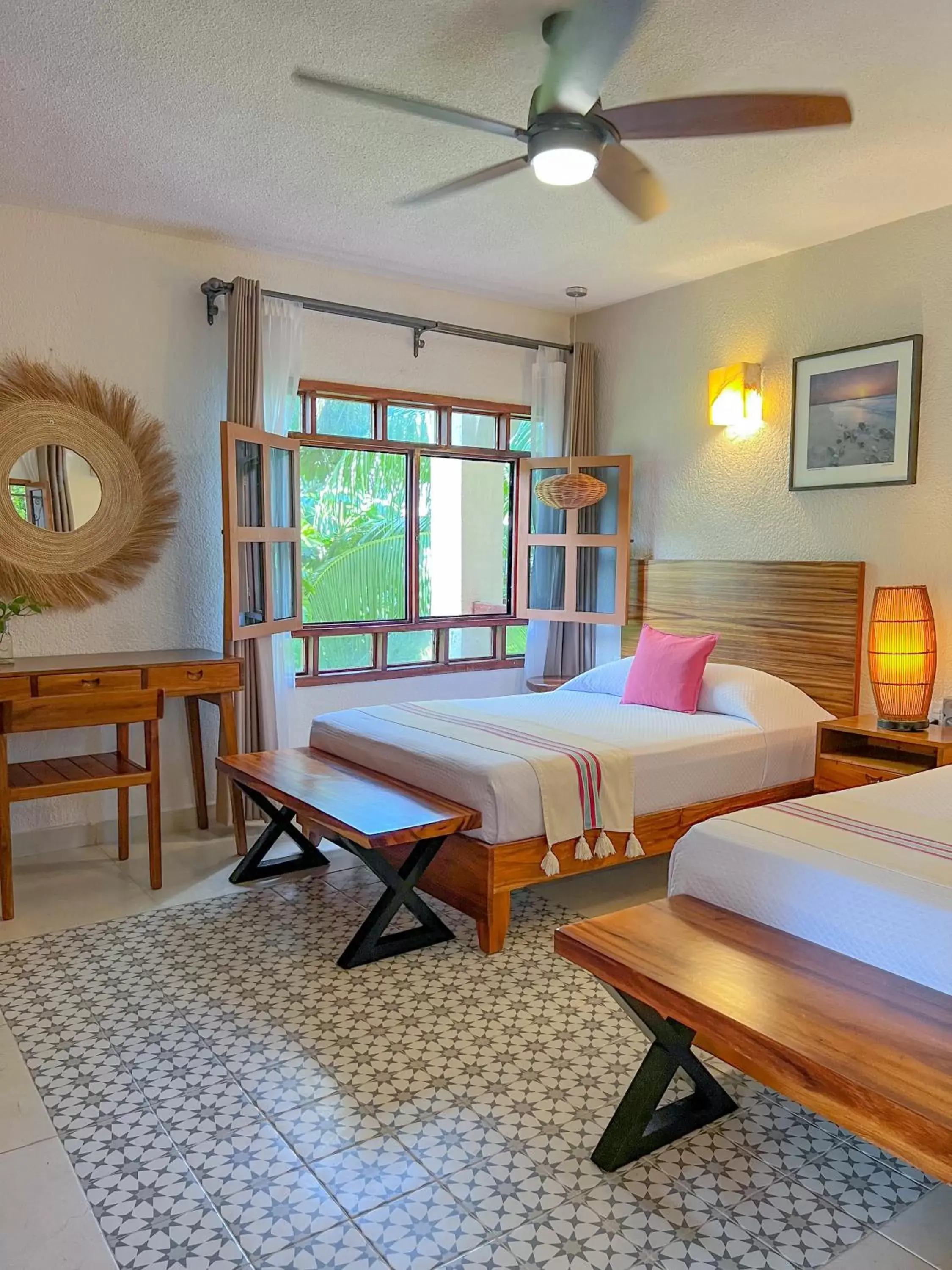 Bed in Hotel Hulku Bed in Hotel Hulku