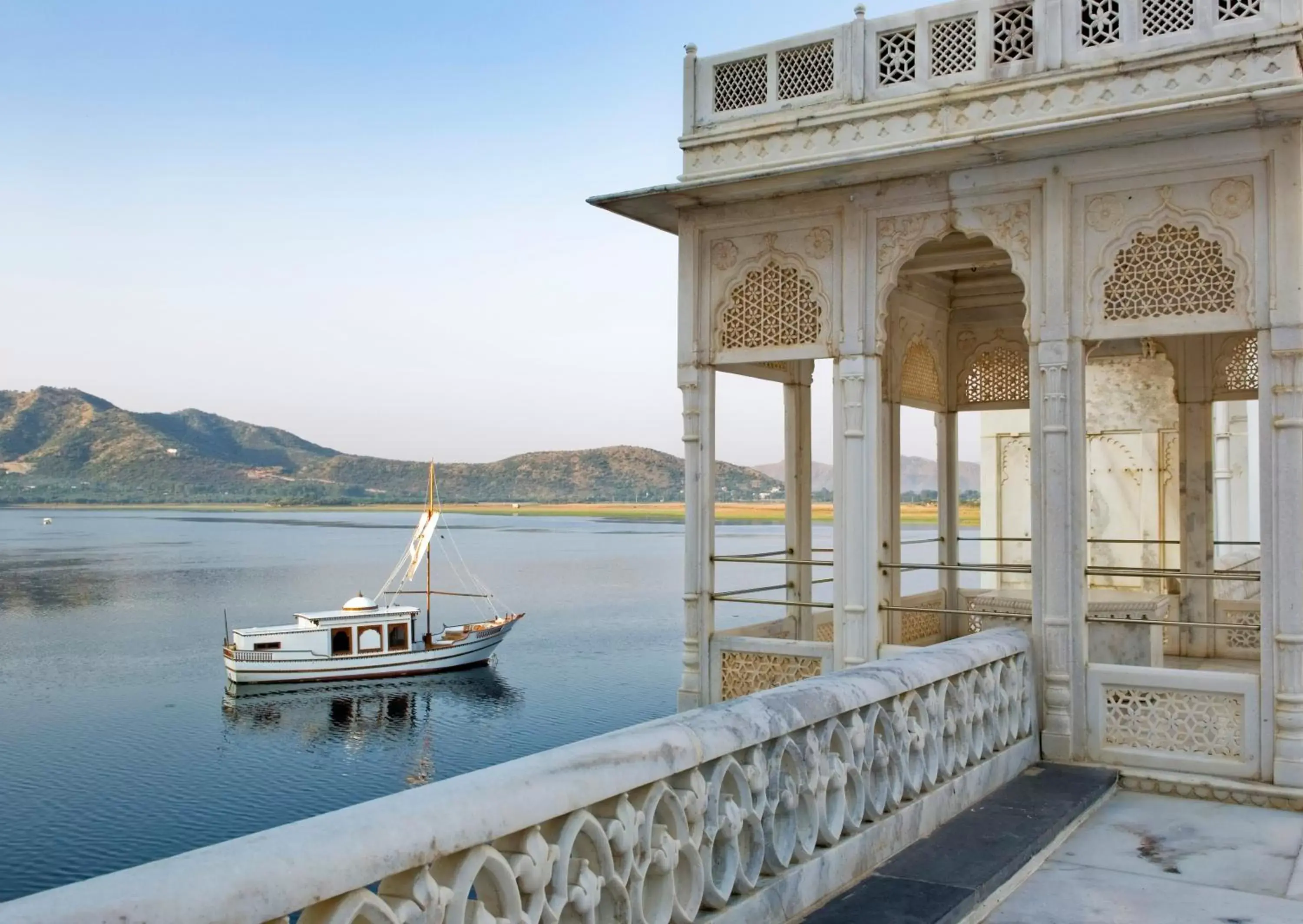 View (from property/room) in Taj Lake Palace Udaipur