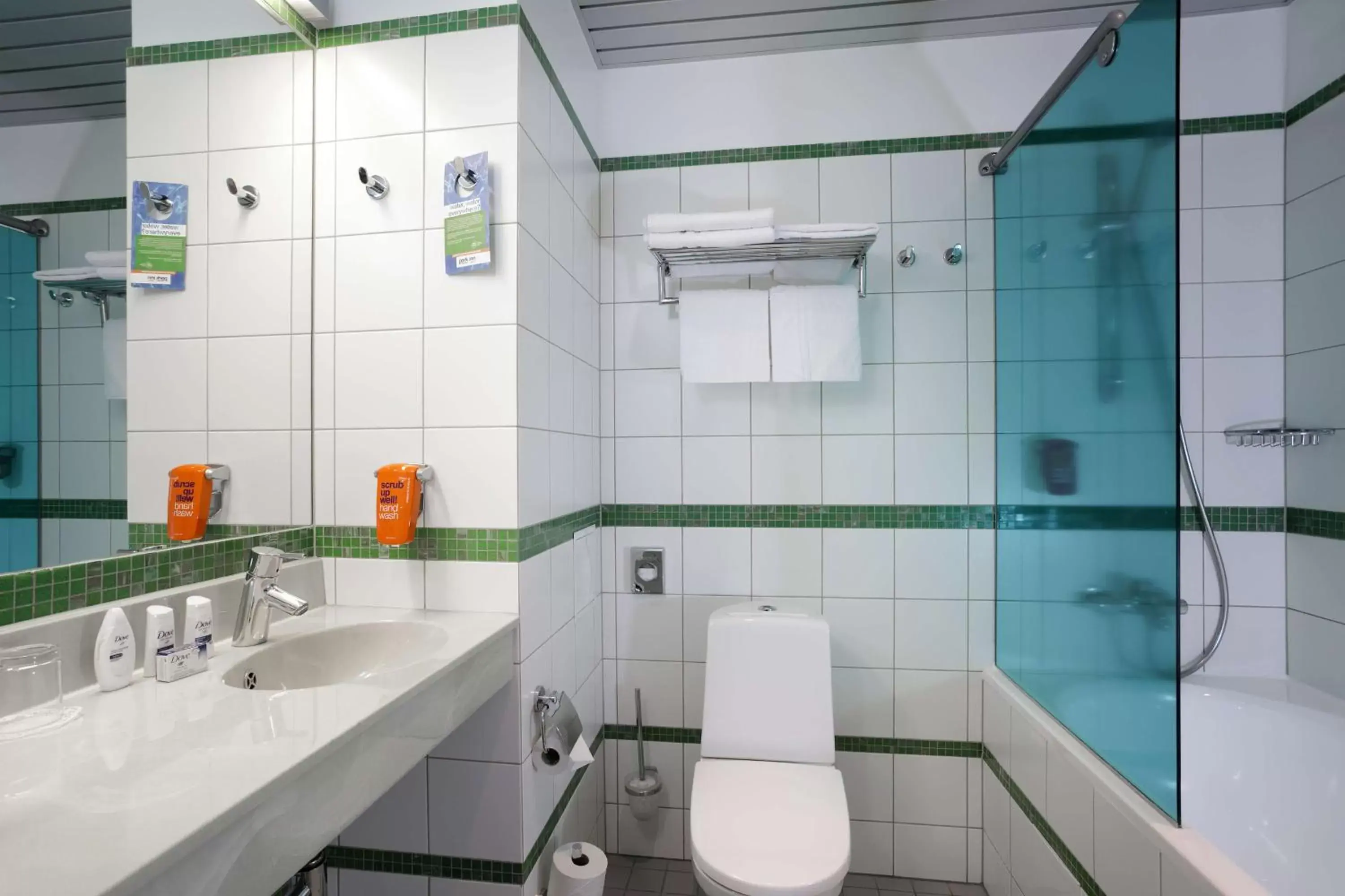 Bathroom in Park Inn by Radisson Central Tallinn