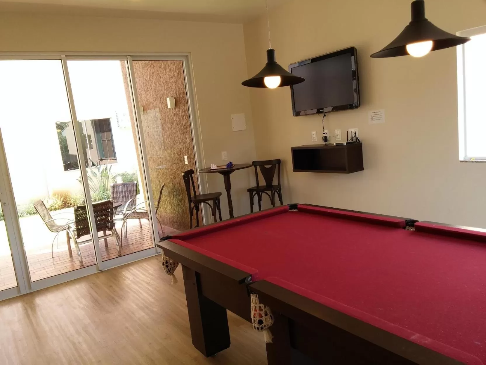 Game Room in Hotel Palmeiras