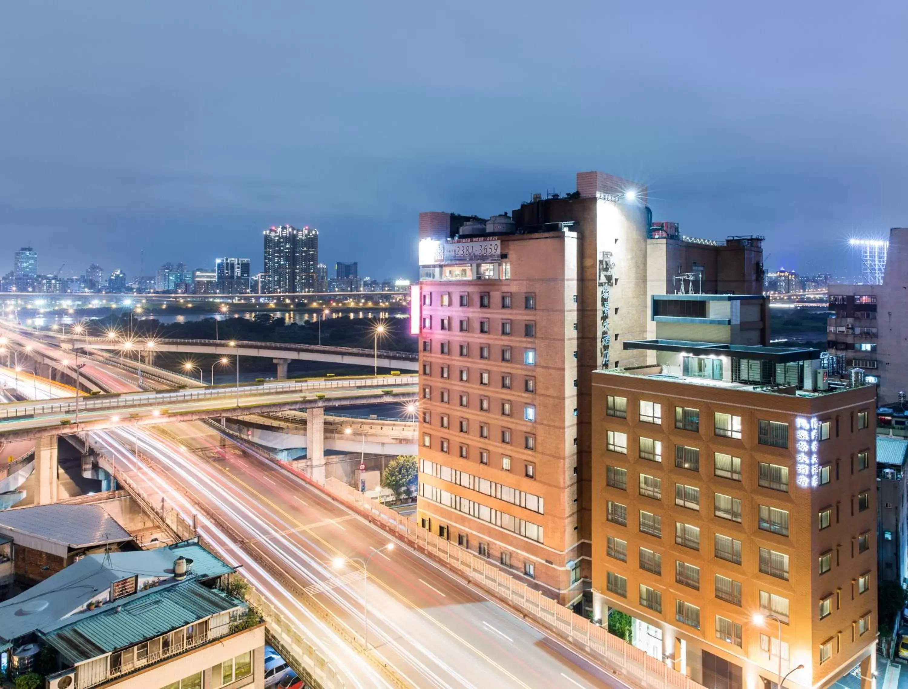 Bird's eye view in Hotel Riverview Taipei