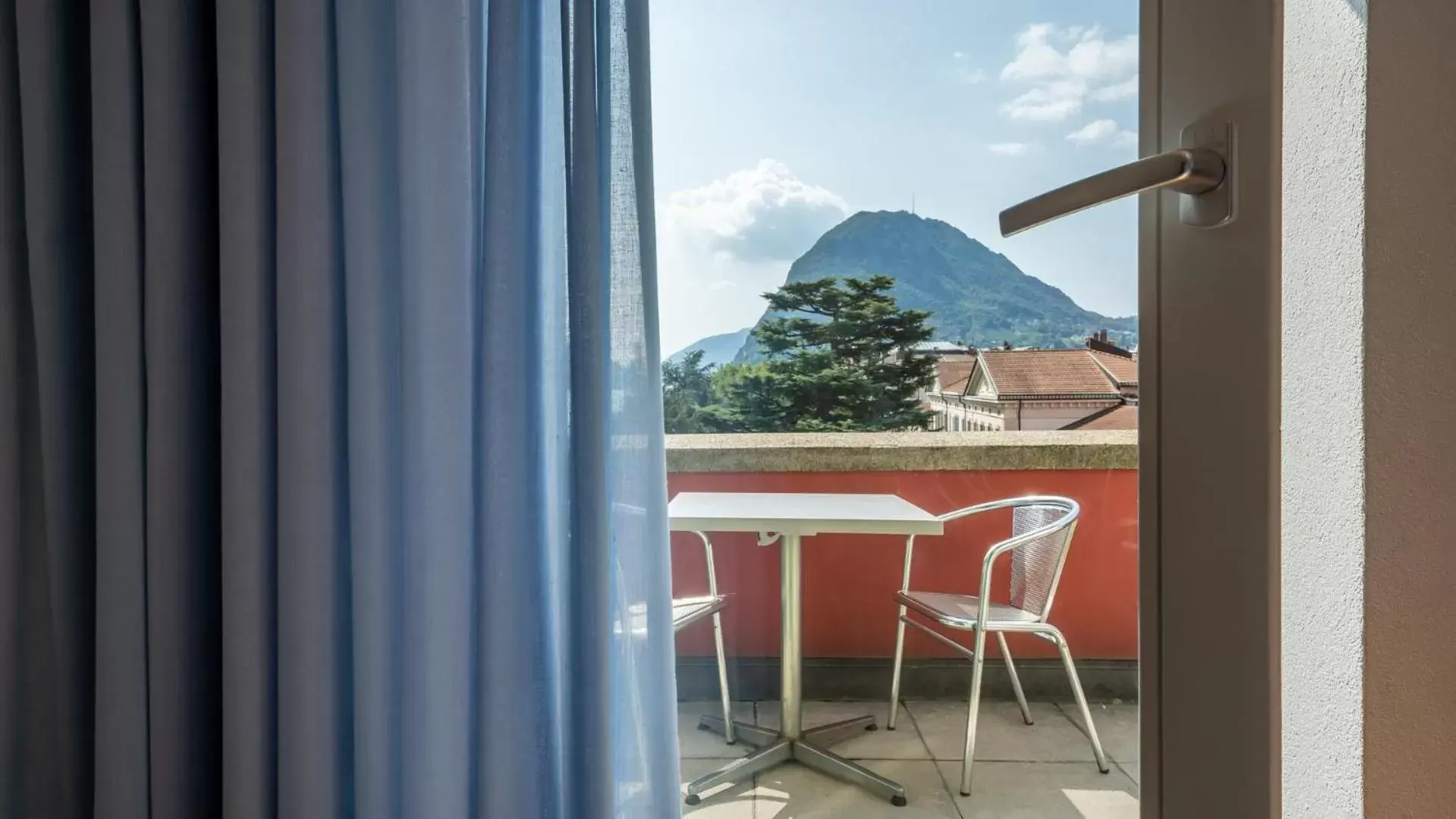 Balcony/Terrace in Hotel Pestalozzi Lugano