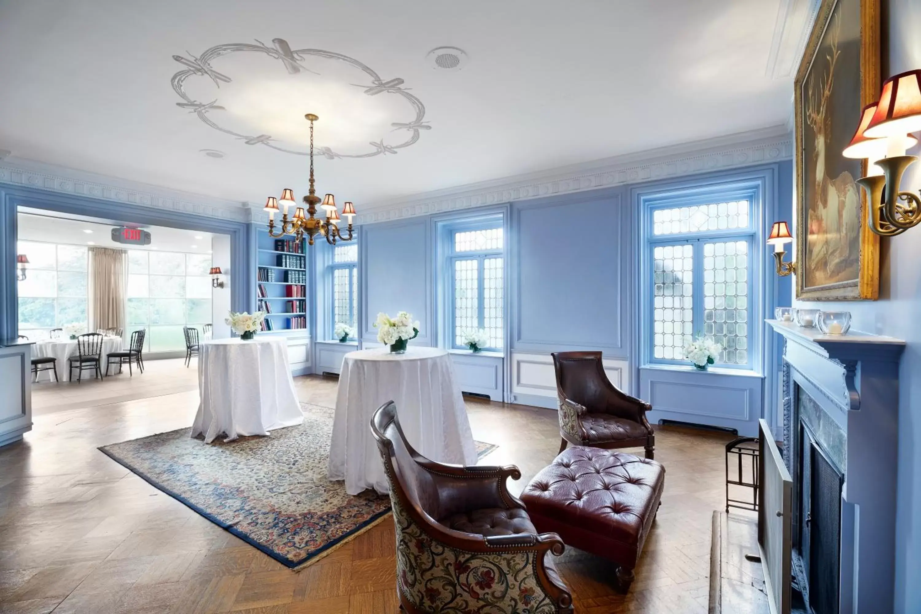 Meeting/conference room in Tarrytown House Estate on the Hudson
