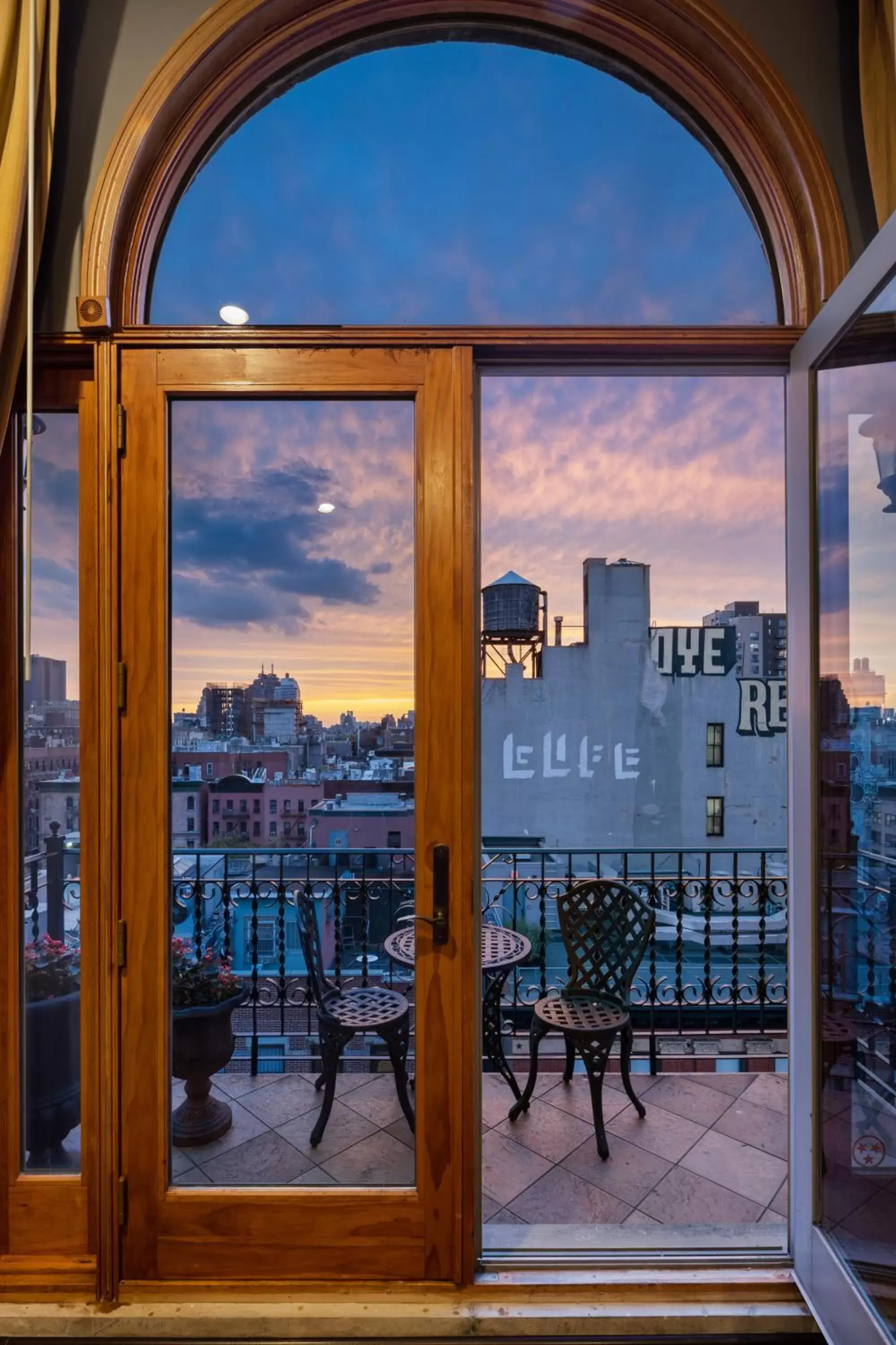 Balcony/Terrace in The Historic Blue Moon Hotel - NYC
