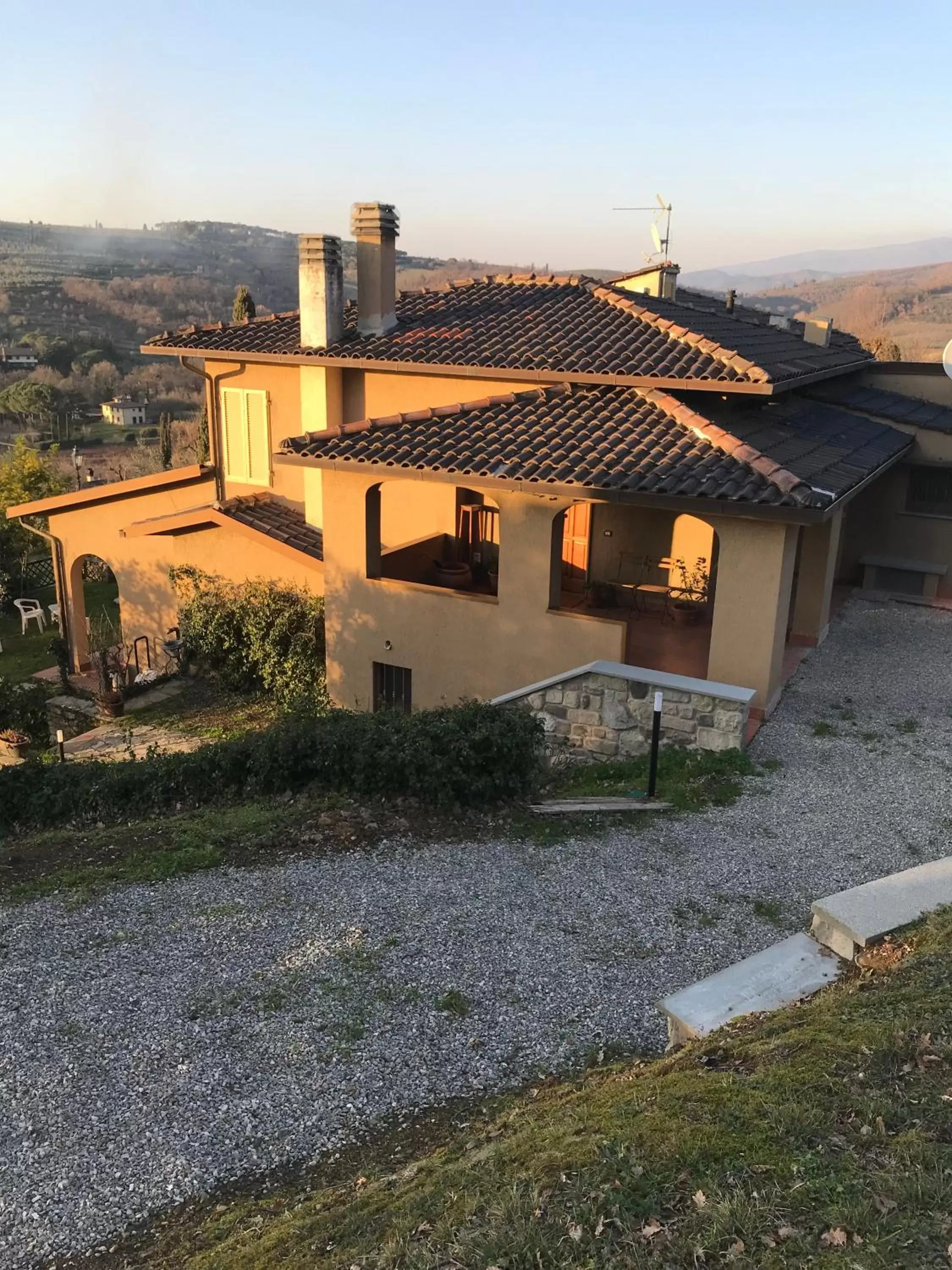 Bird's eye view, Property Building in La Ghirlanda B&B