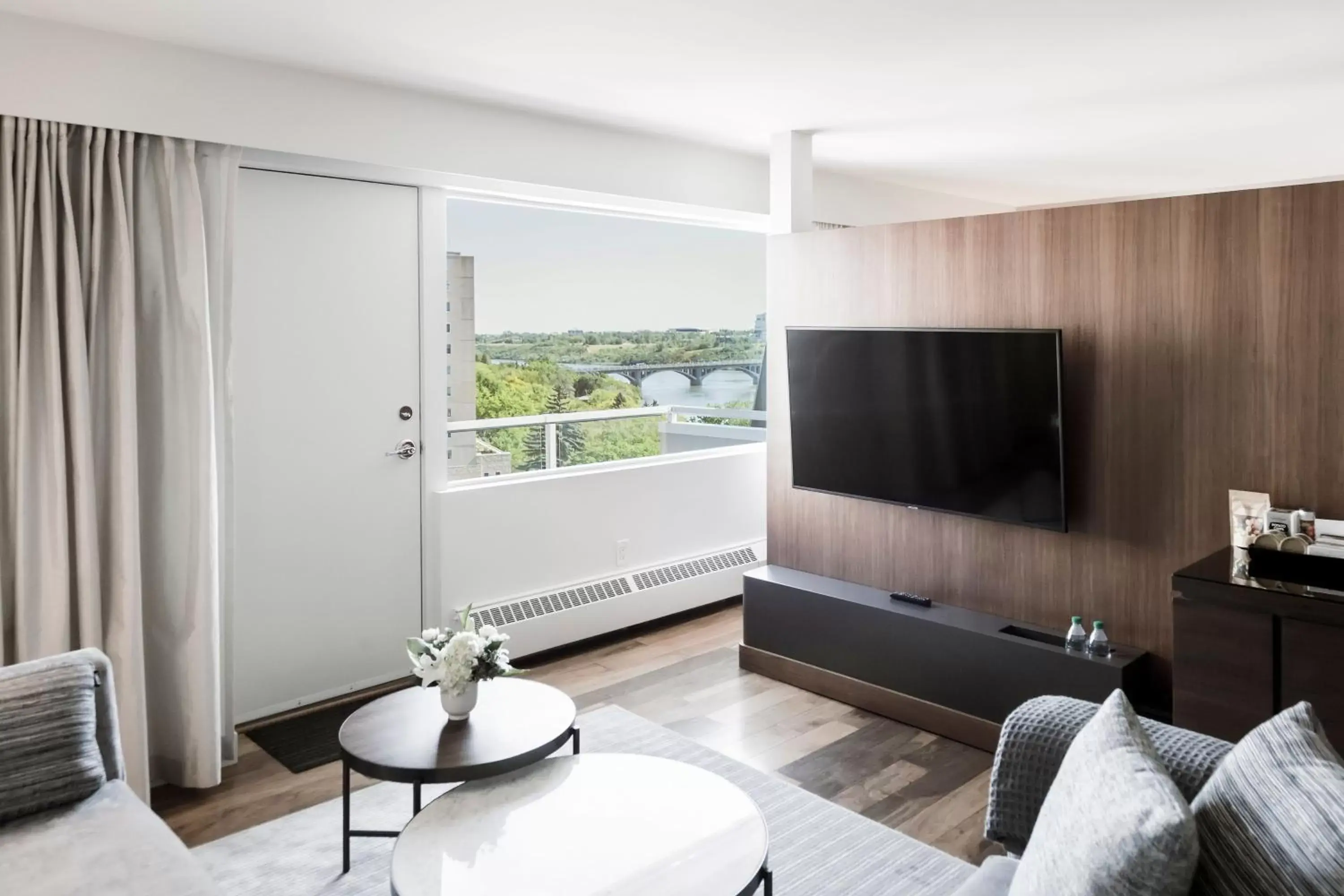 View (from property/room), Seating Area in The James Hotel