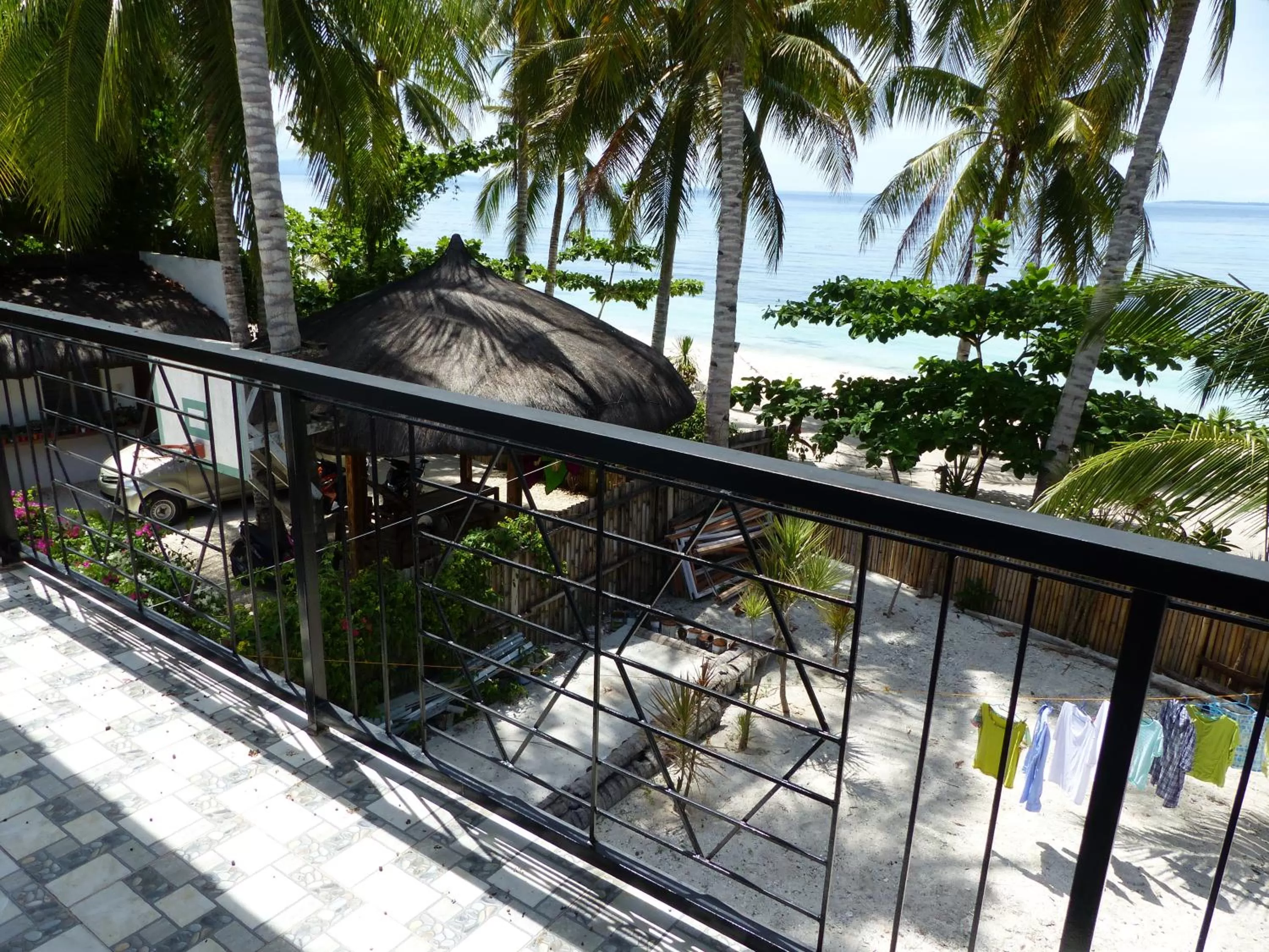 Balcony/Terrace in D & B BLUESTAR BEACH RESORT