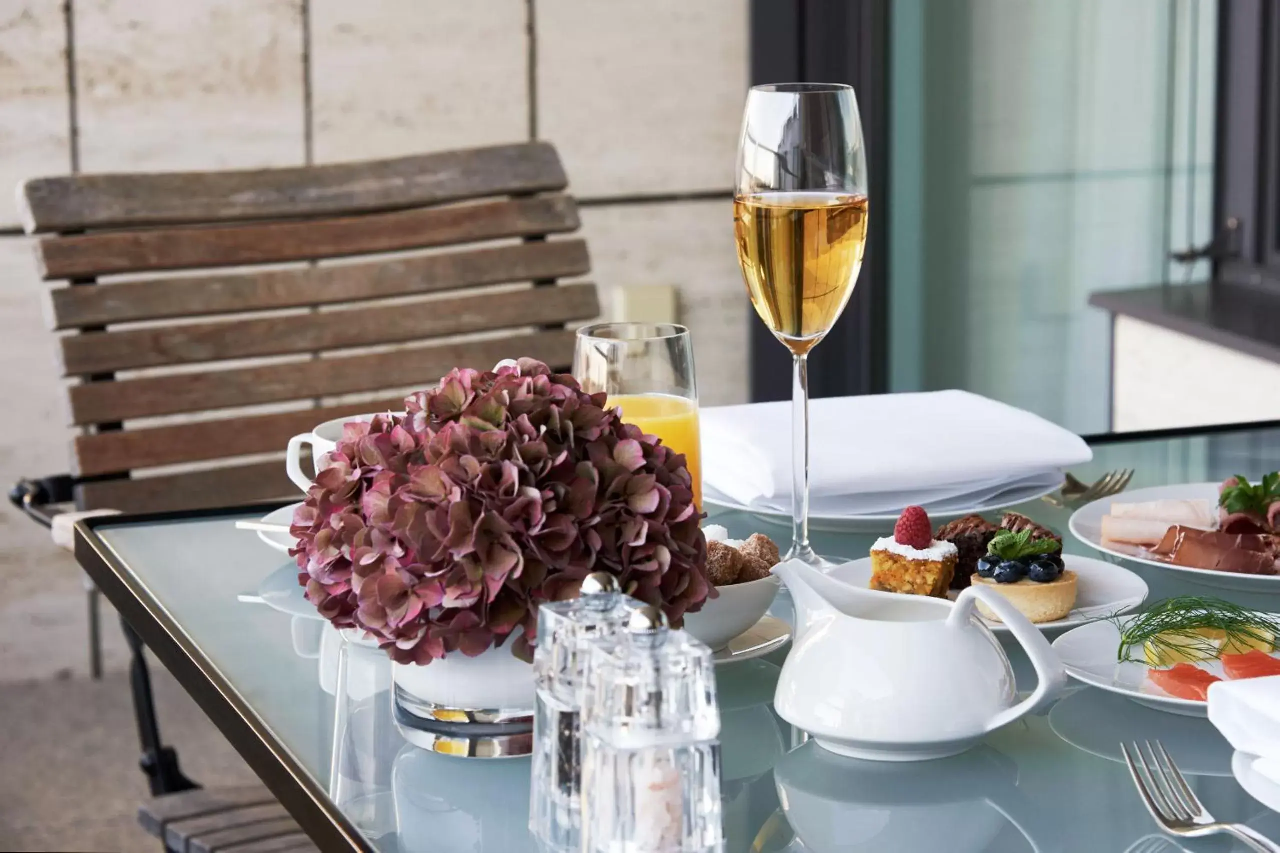 Continental breakfast in The Mandala Suites Continental breakfast in The Mandala Suites