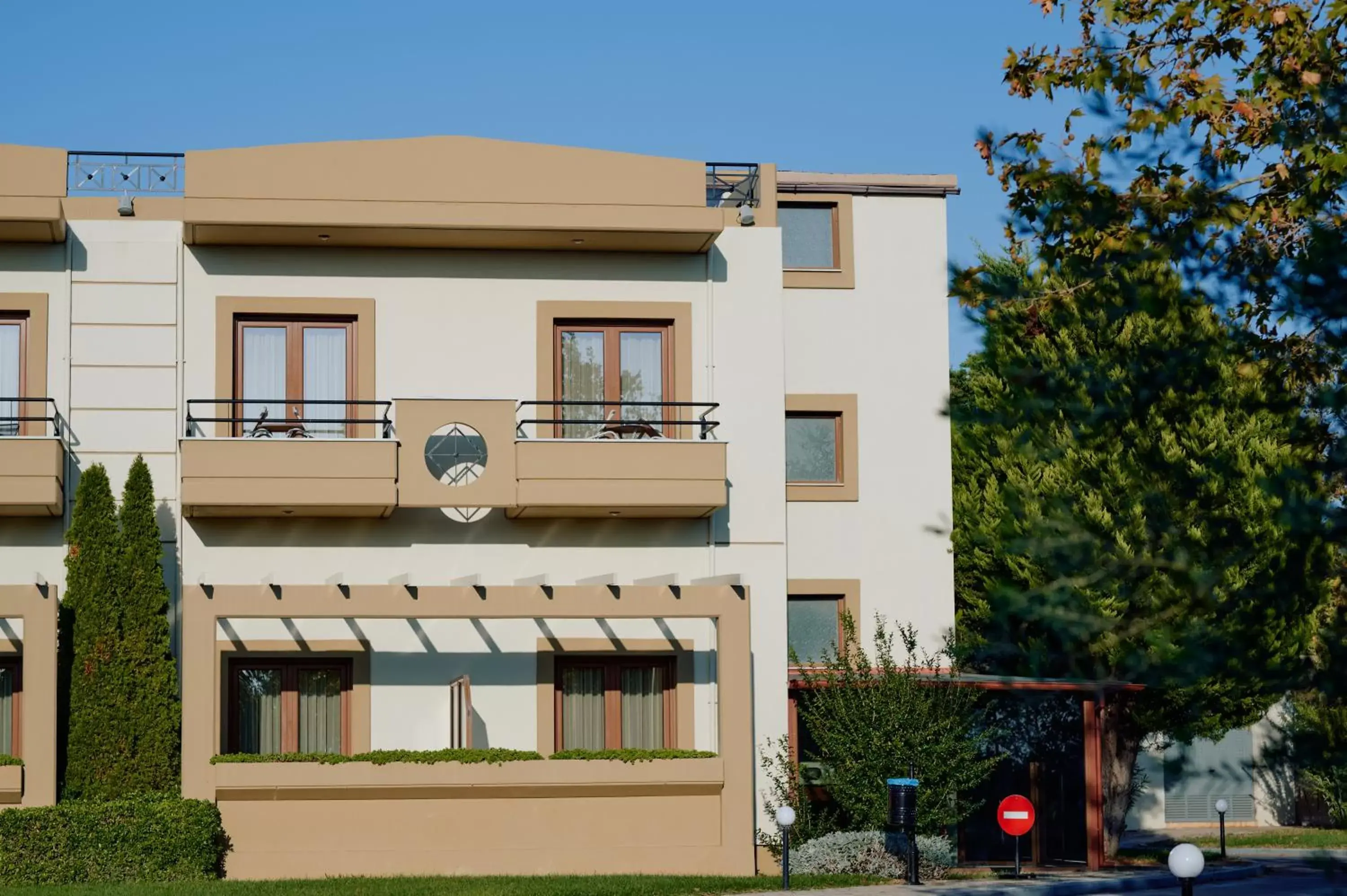 Garden view, Property Building in Nefeli Hotel