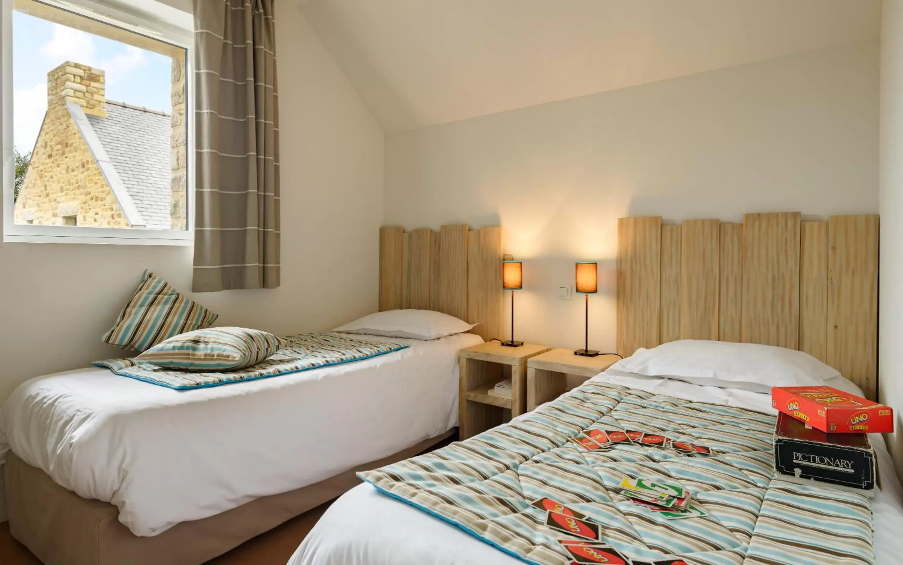 Bedroom, Bed in Lagrange Vacances Les Hauts de la Houle