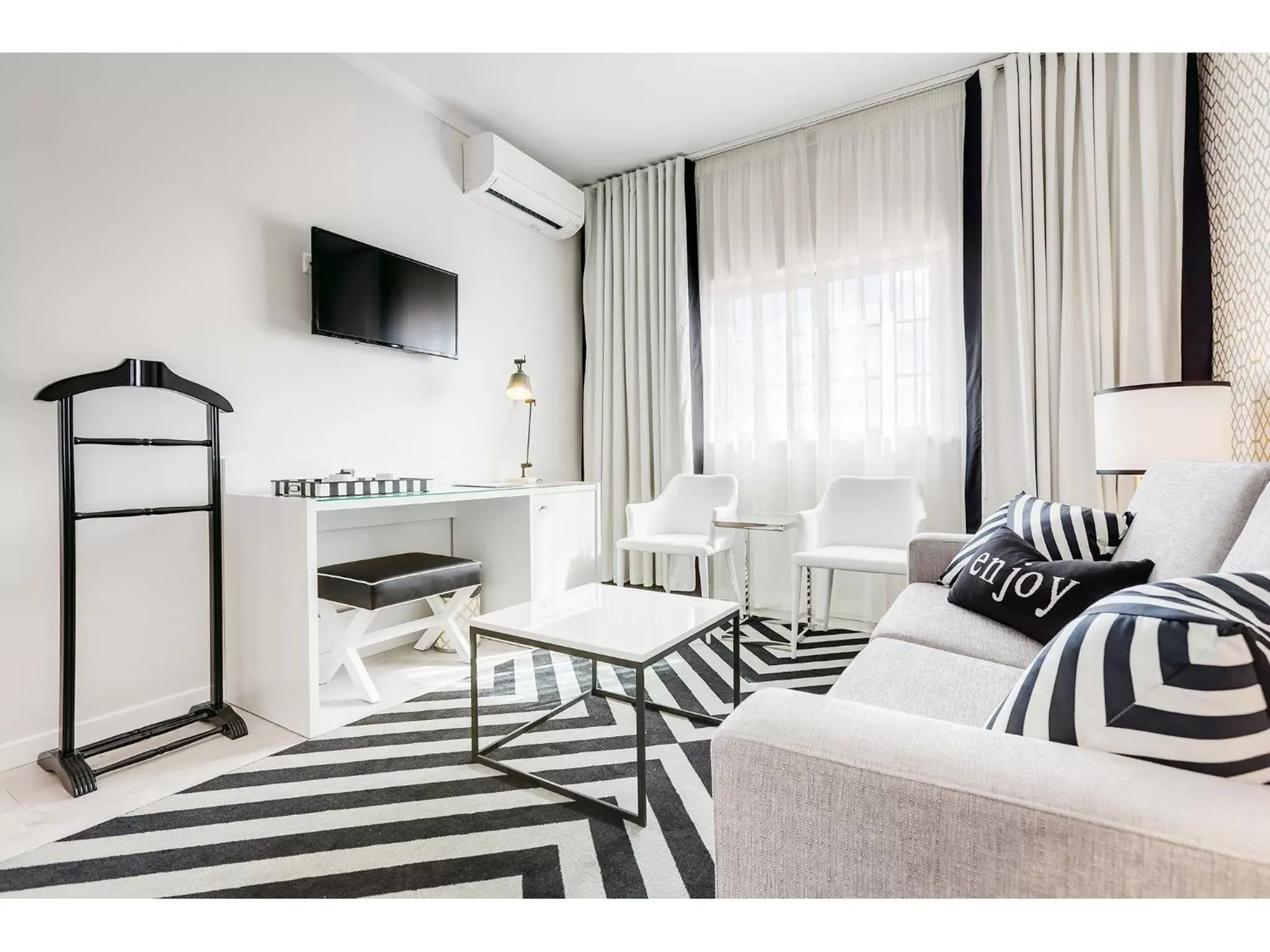 Living room, Seating Area in Hotel Cristal Marinha