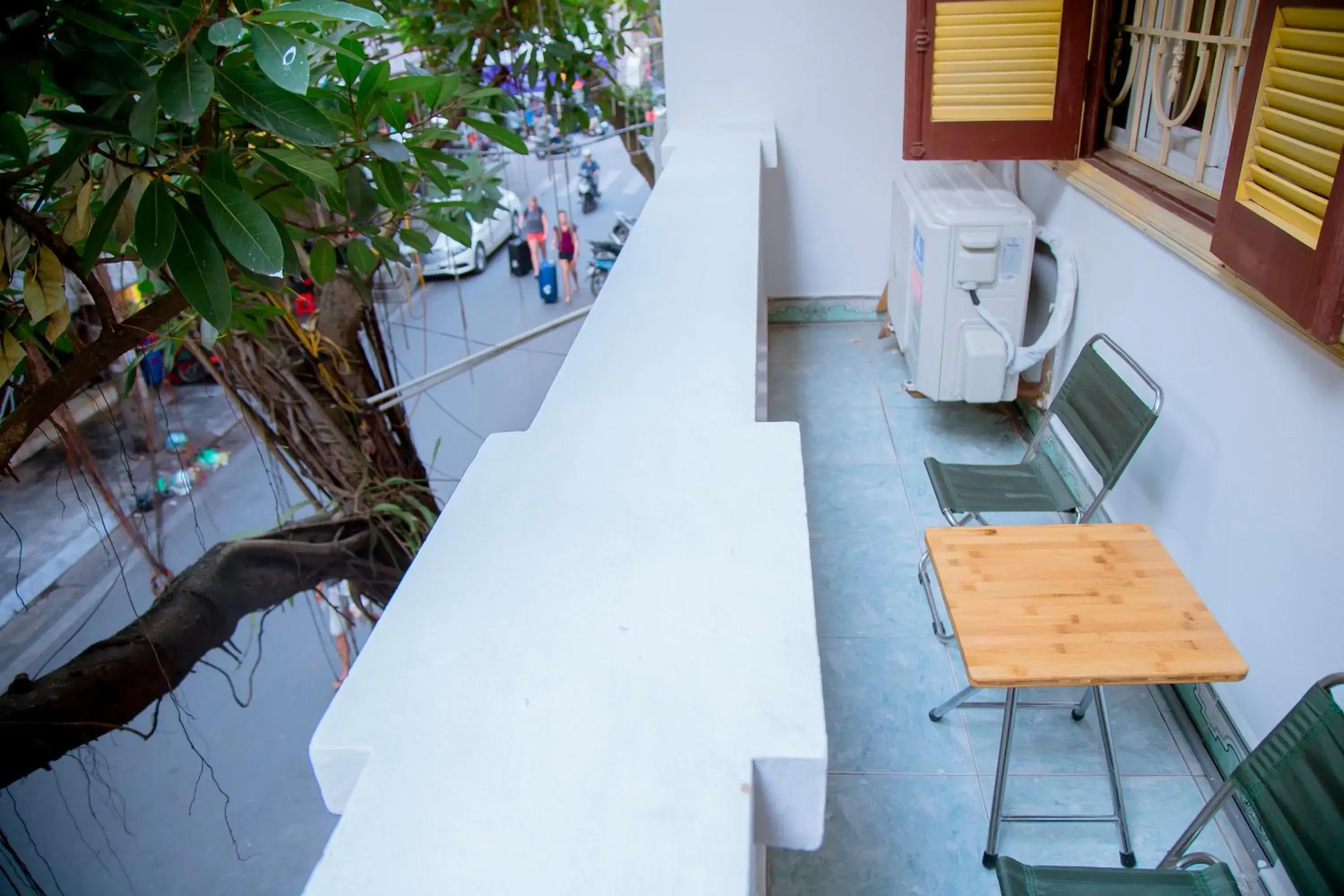 Balcony/Terrace in Hanoi City Backpackers Hostel