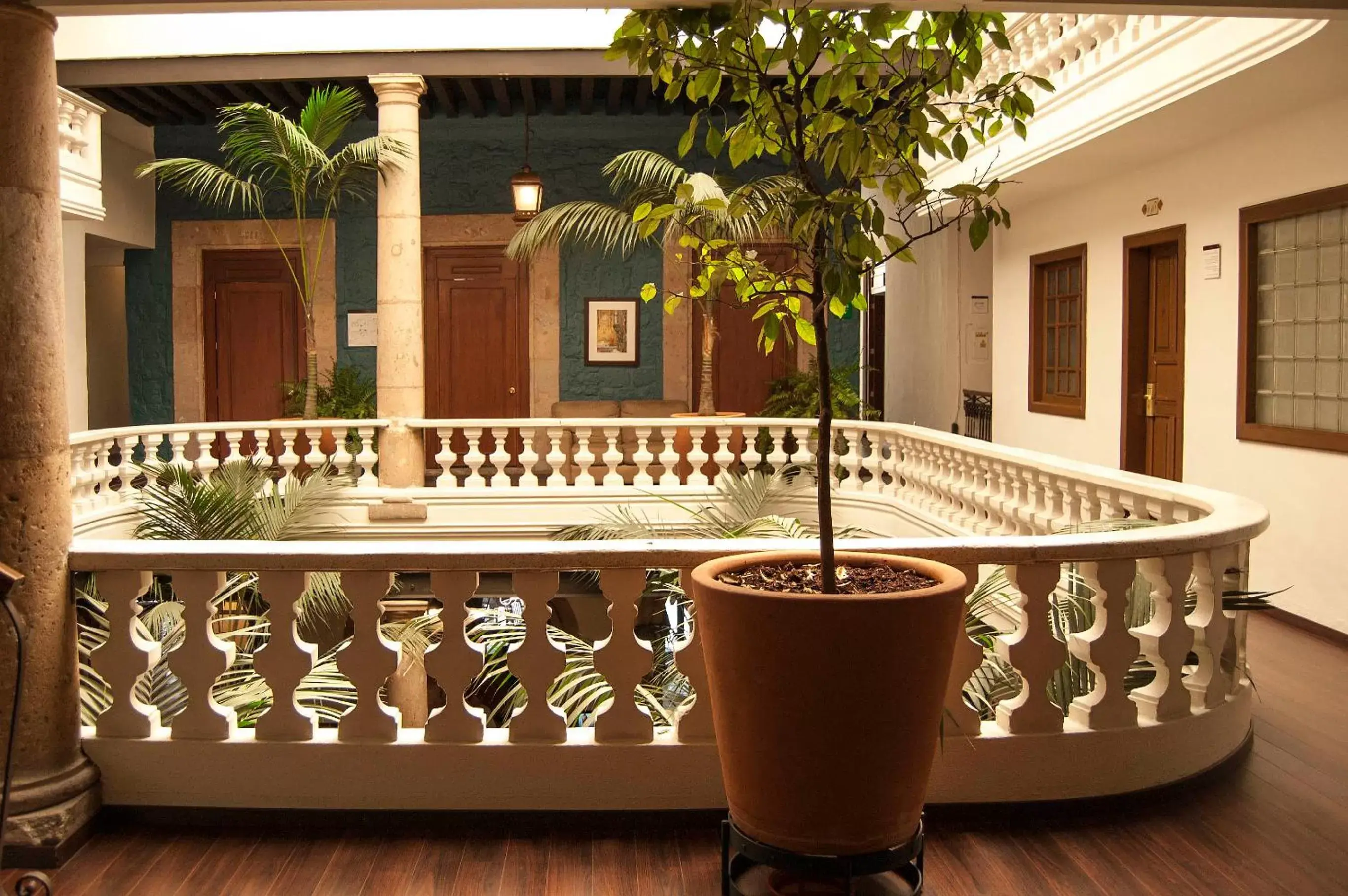 Decorative detail, Balcony/Terrace in Hotel Casino Morelia