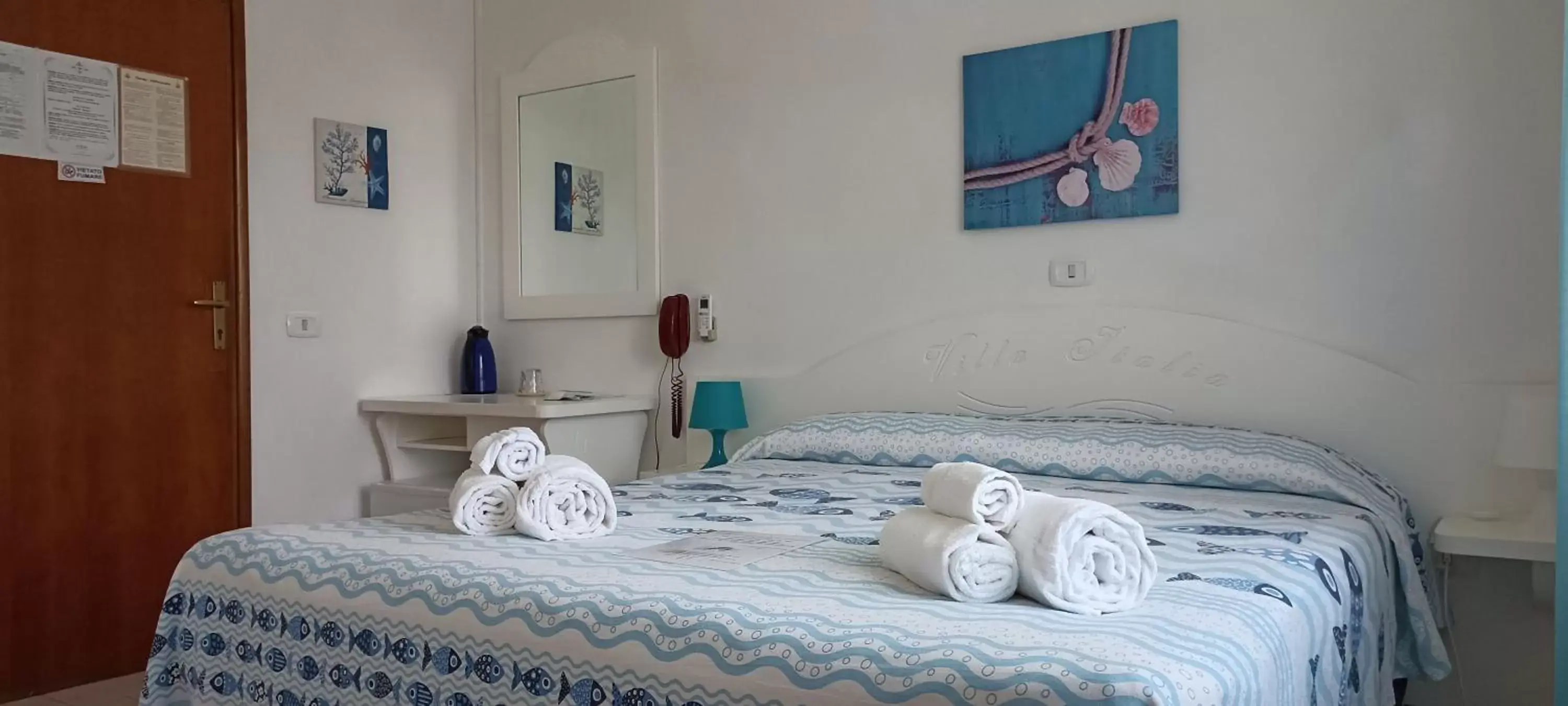 Bedroom, Bed in Hotel VILLA ITALIA