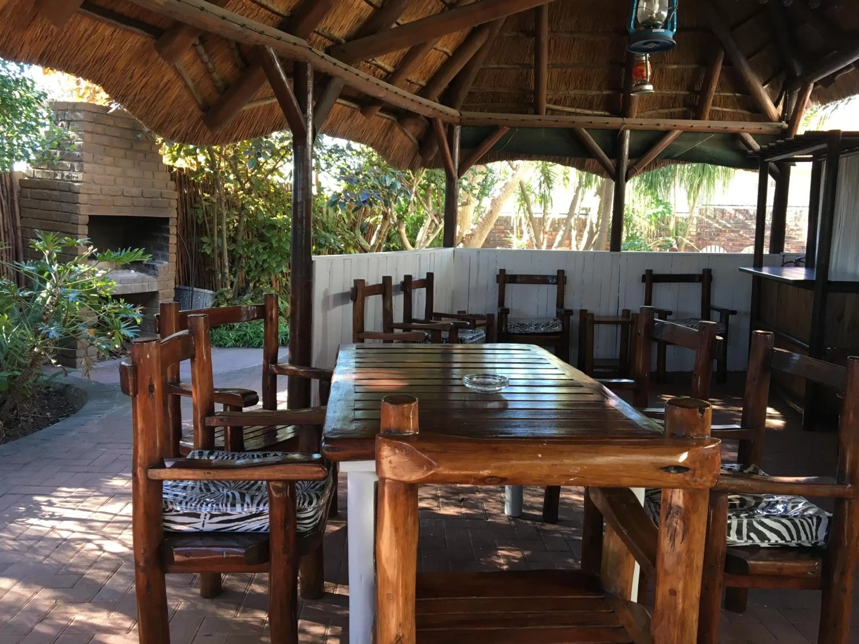 BBQ facilities in La Mer Guesthouse