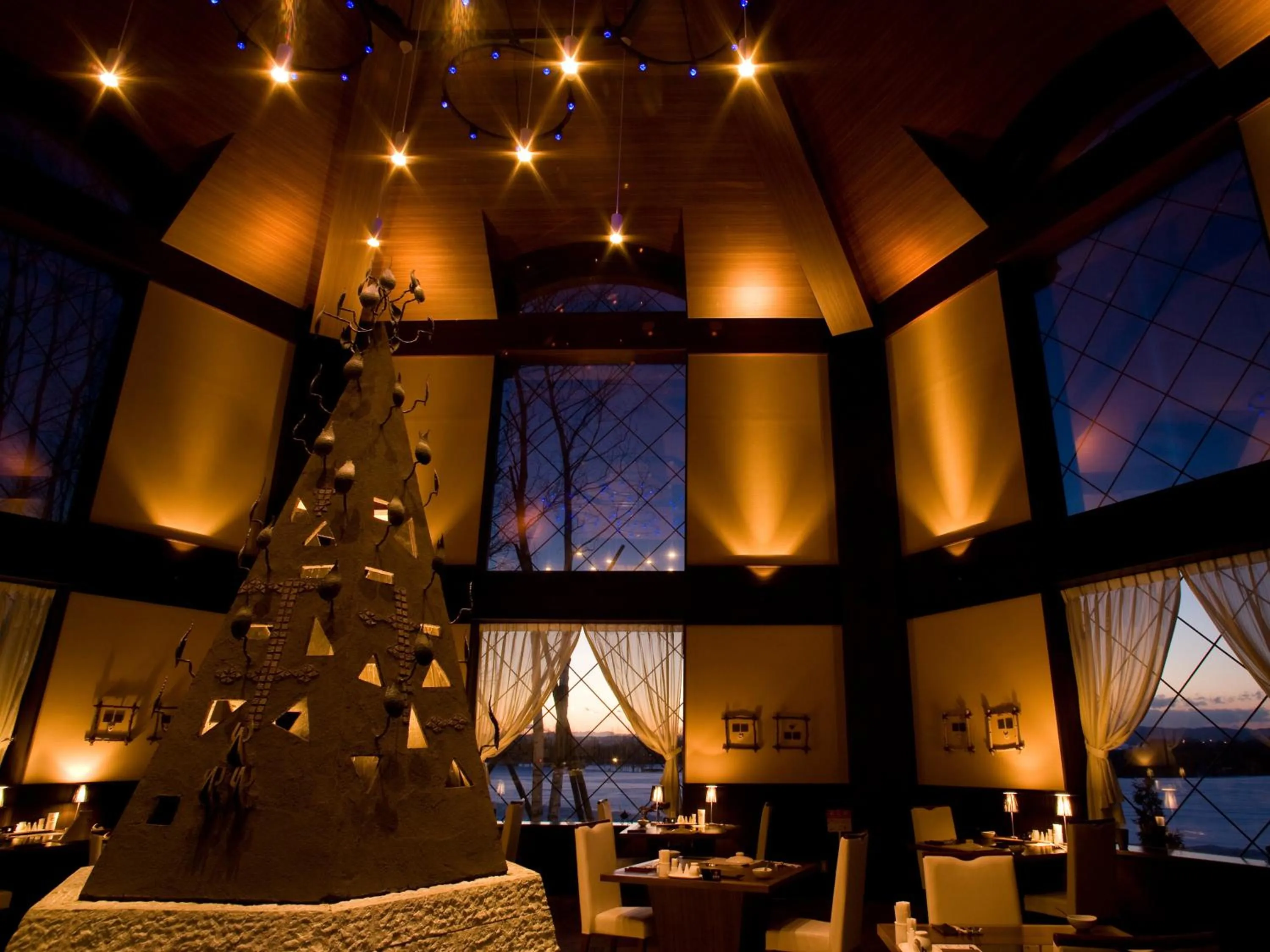 Restaurant/places to eat in Hokuten no Oka Abashiriko Tsuruga Resort