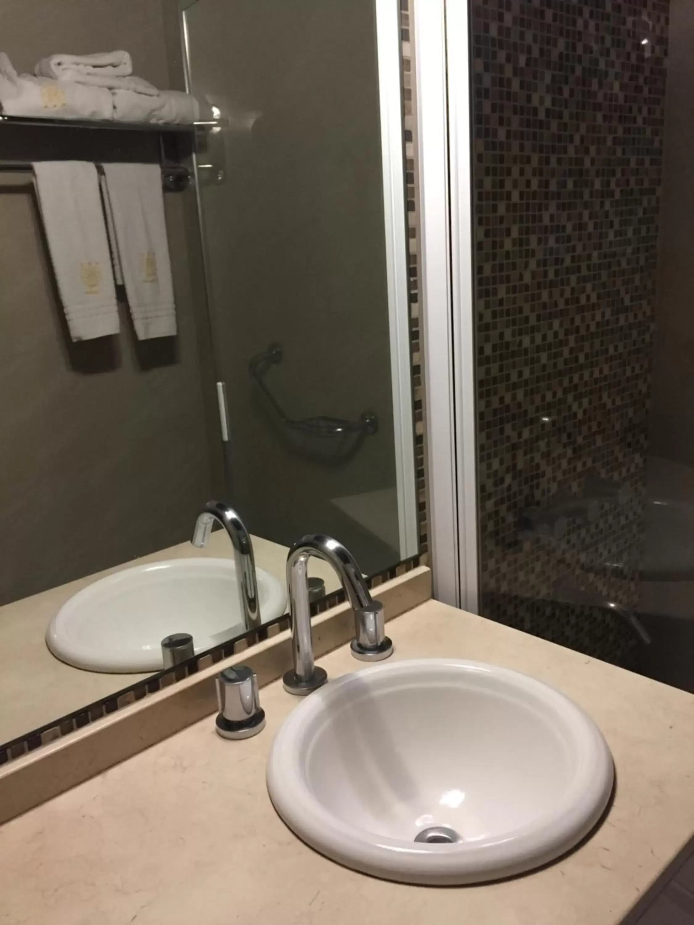 Bathroom in Hotel Napoleón
